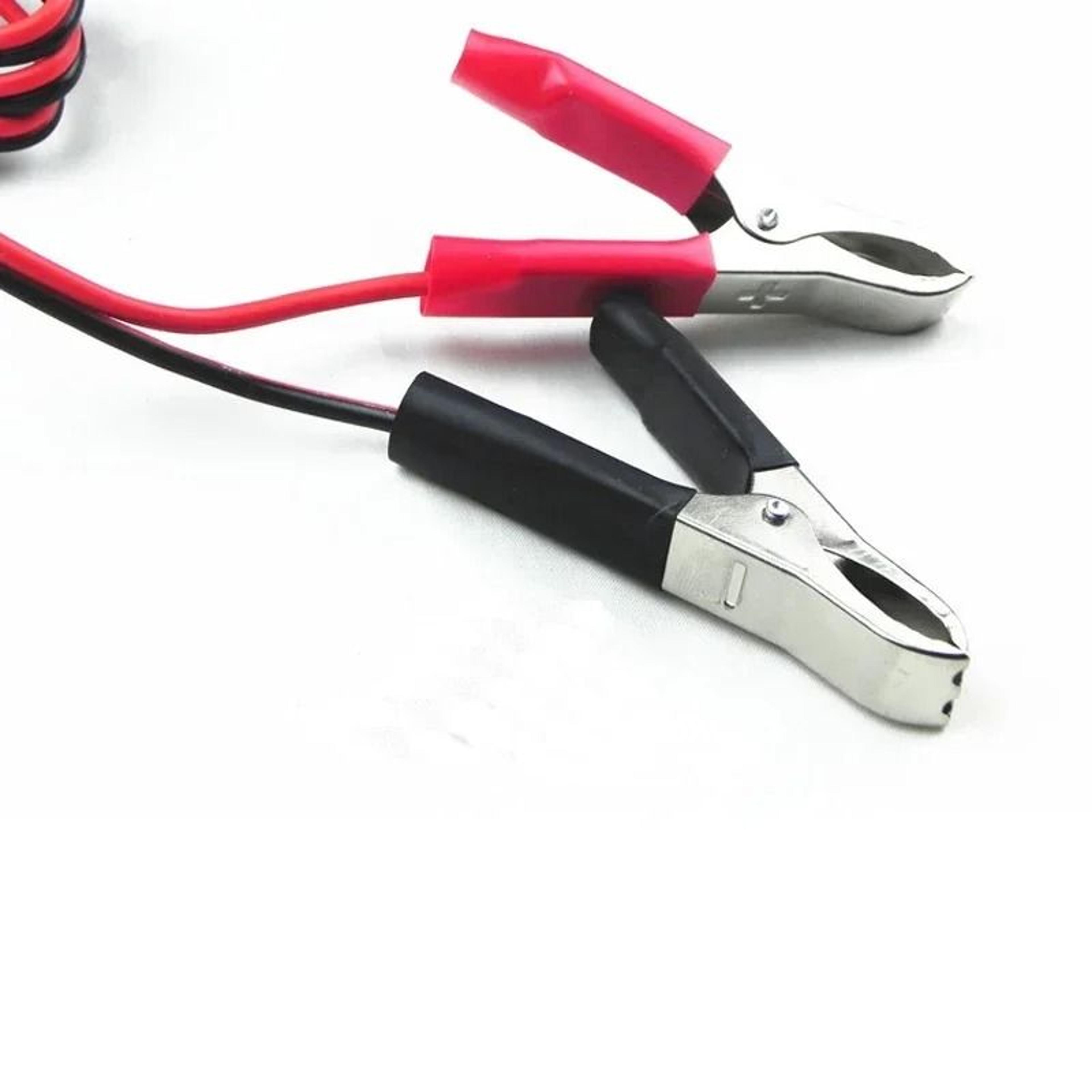 12V Pure Copper Car Battery Clip Adapter For Cigarette Lighter Socket 3