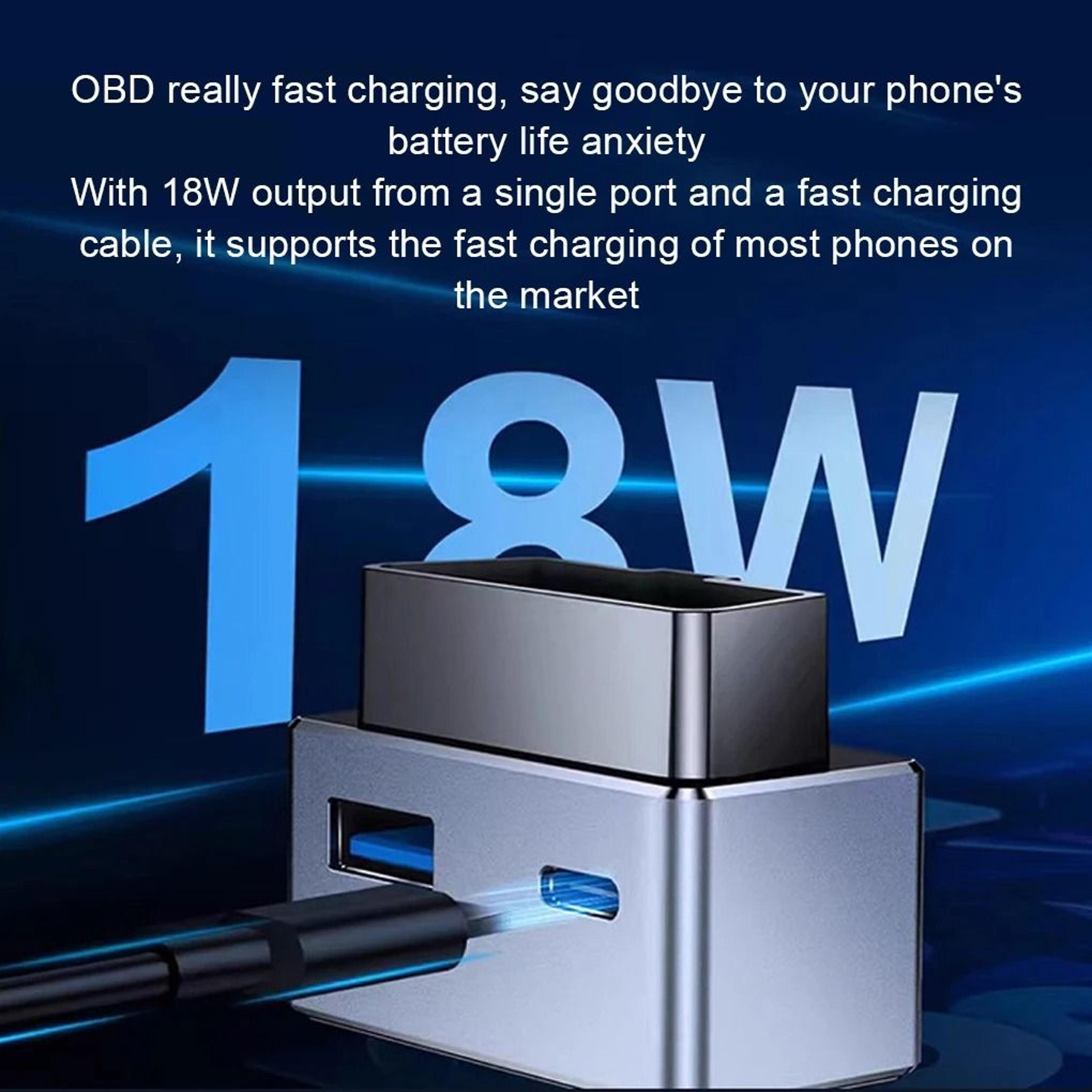 OBD2 USB C Charging Splitter Adapter For Tesla Model 3 And Model Y 1