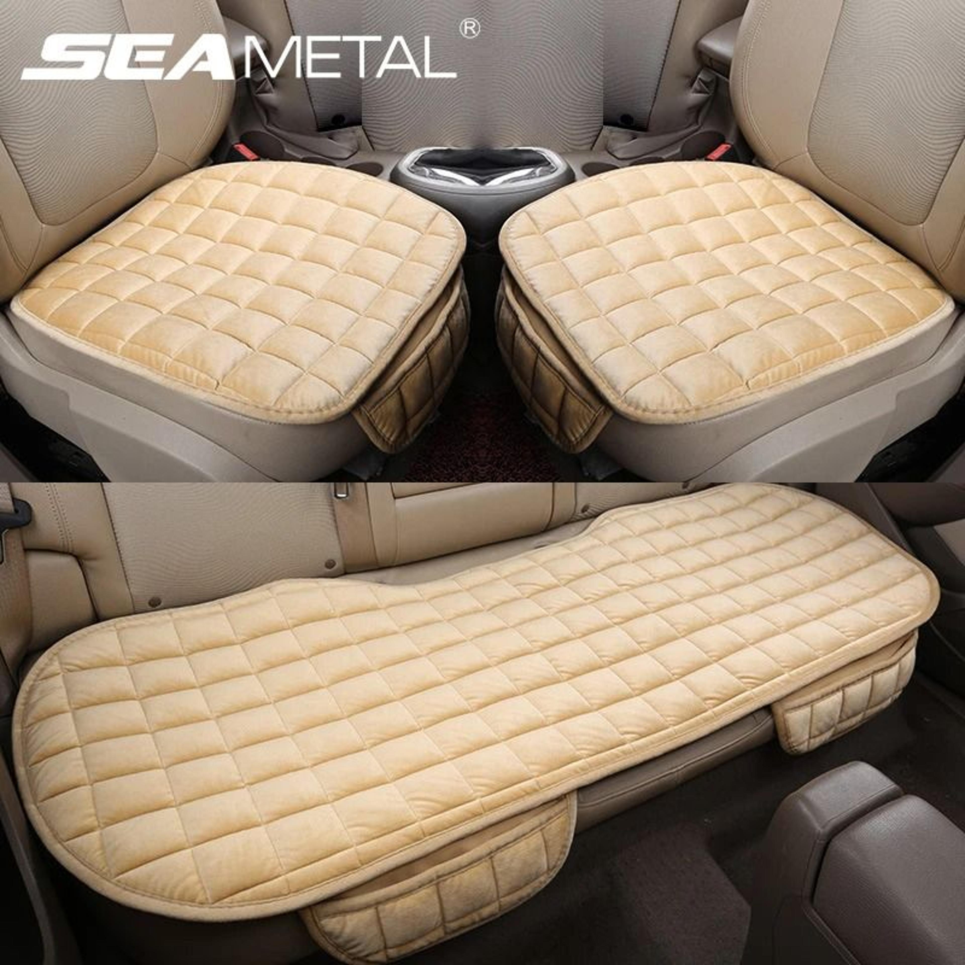 Soft Plush Car Seat Cushion Cover Anti Slip Universal Seat Protector 0