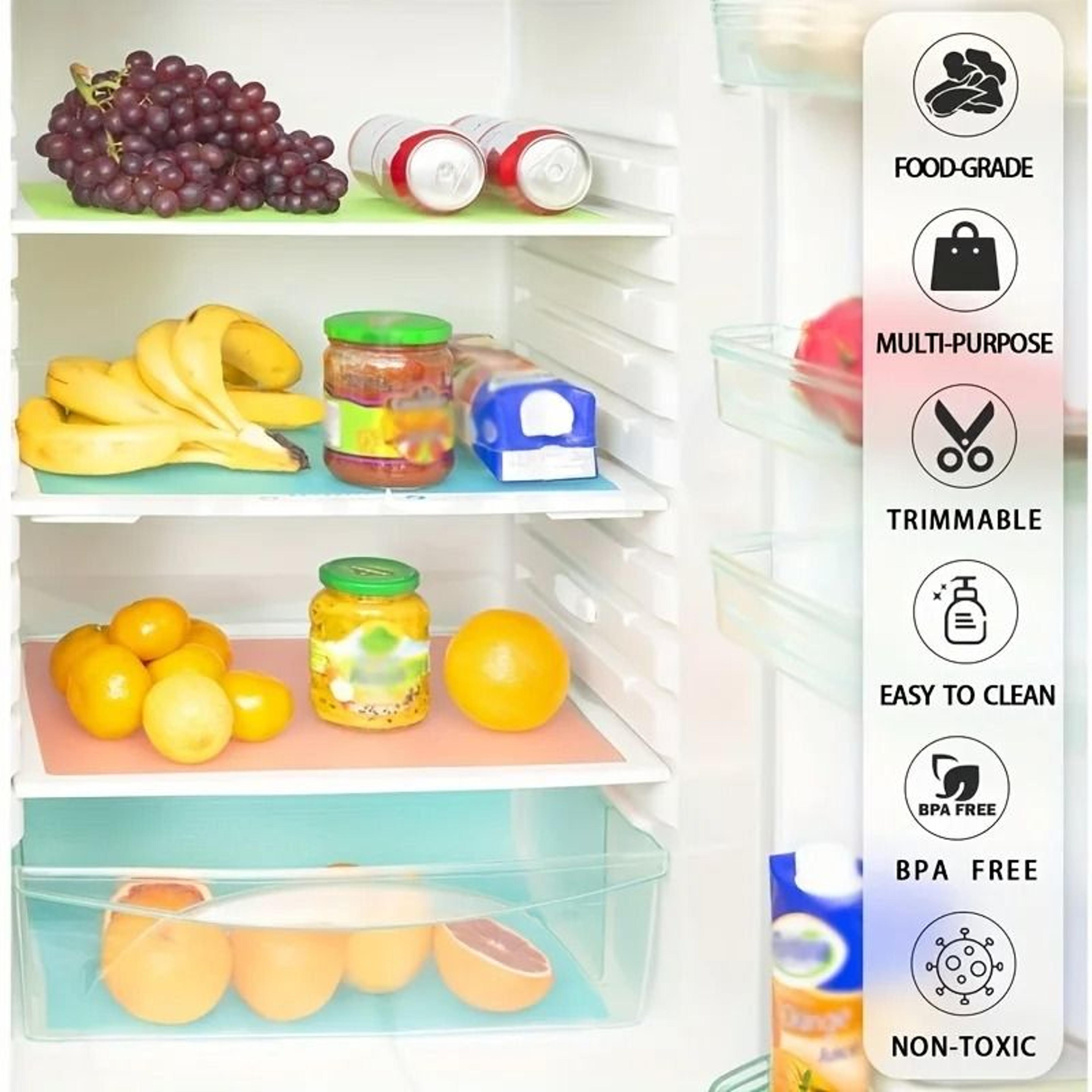 4 PCs EVA Waterproof Refrigerator And Kitchen Mat Set 5