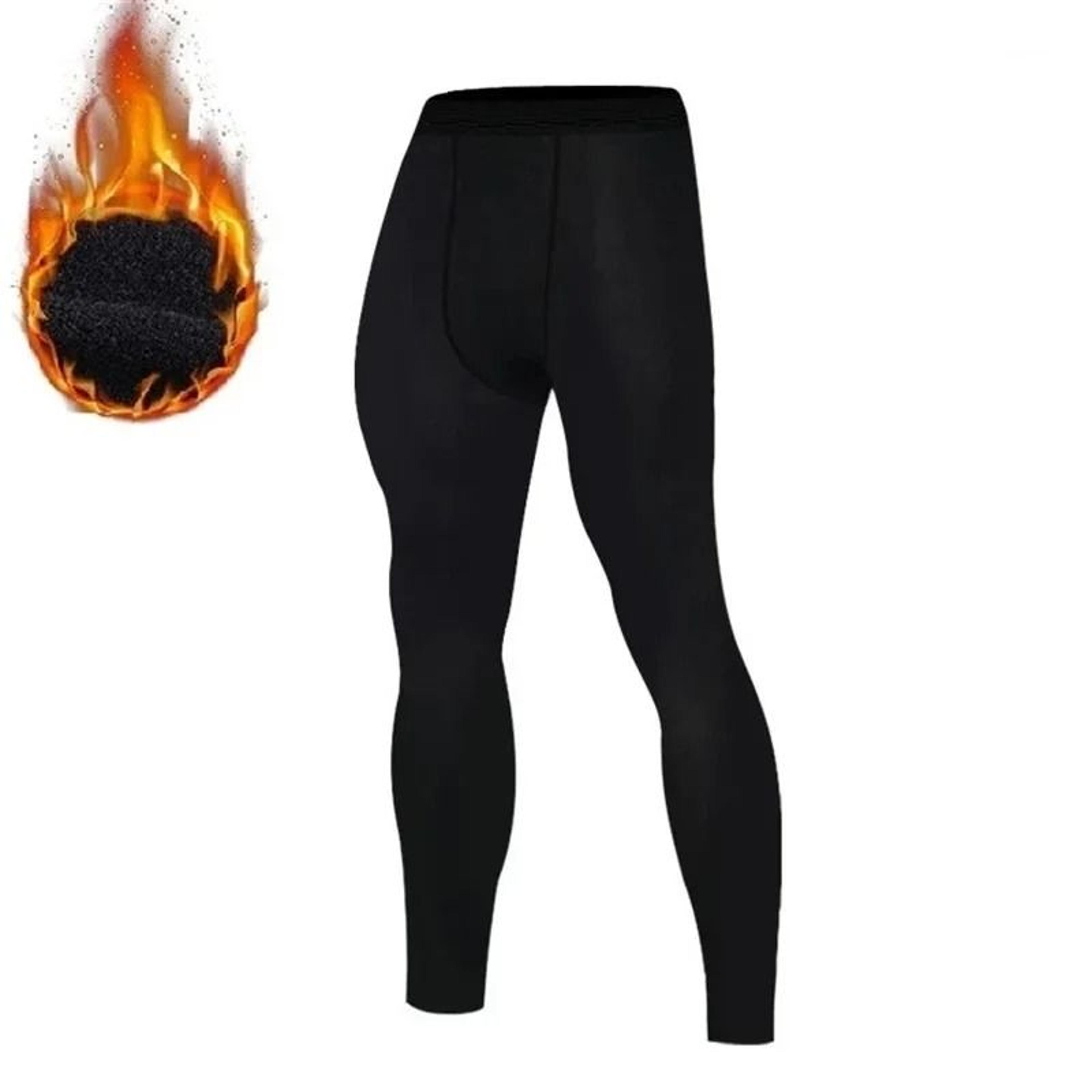 Men Thermal Compression Undershirt Winter Thin Fleece Base Layer For Sports Fitness And Daily Wear 9