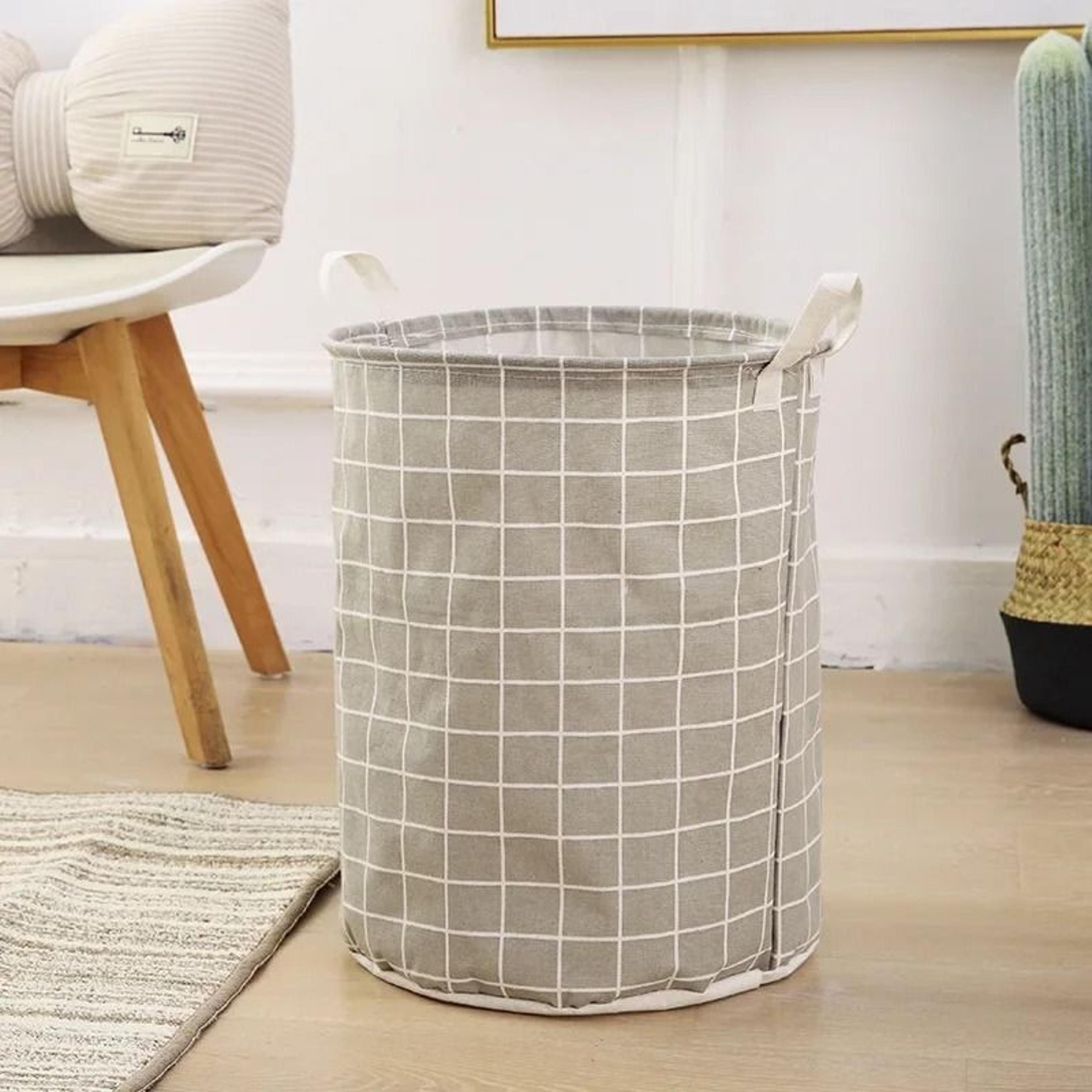 Portable Waterproof Laundry Basket For Clothes Toys And Storage 6