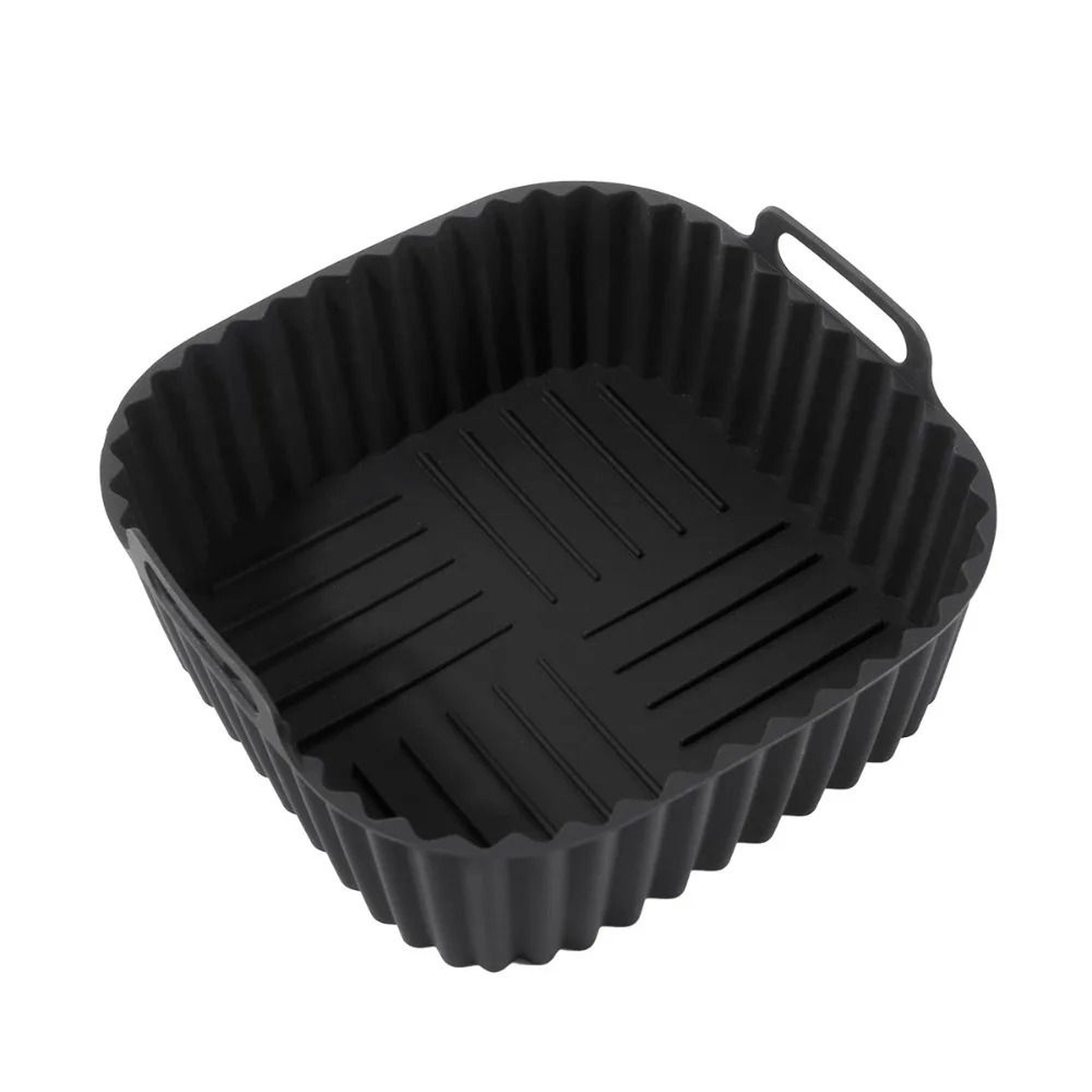 Square Silicone Air Fryer Liner Basket For 4 To 7 Quart Air Fryers 4