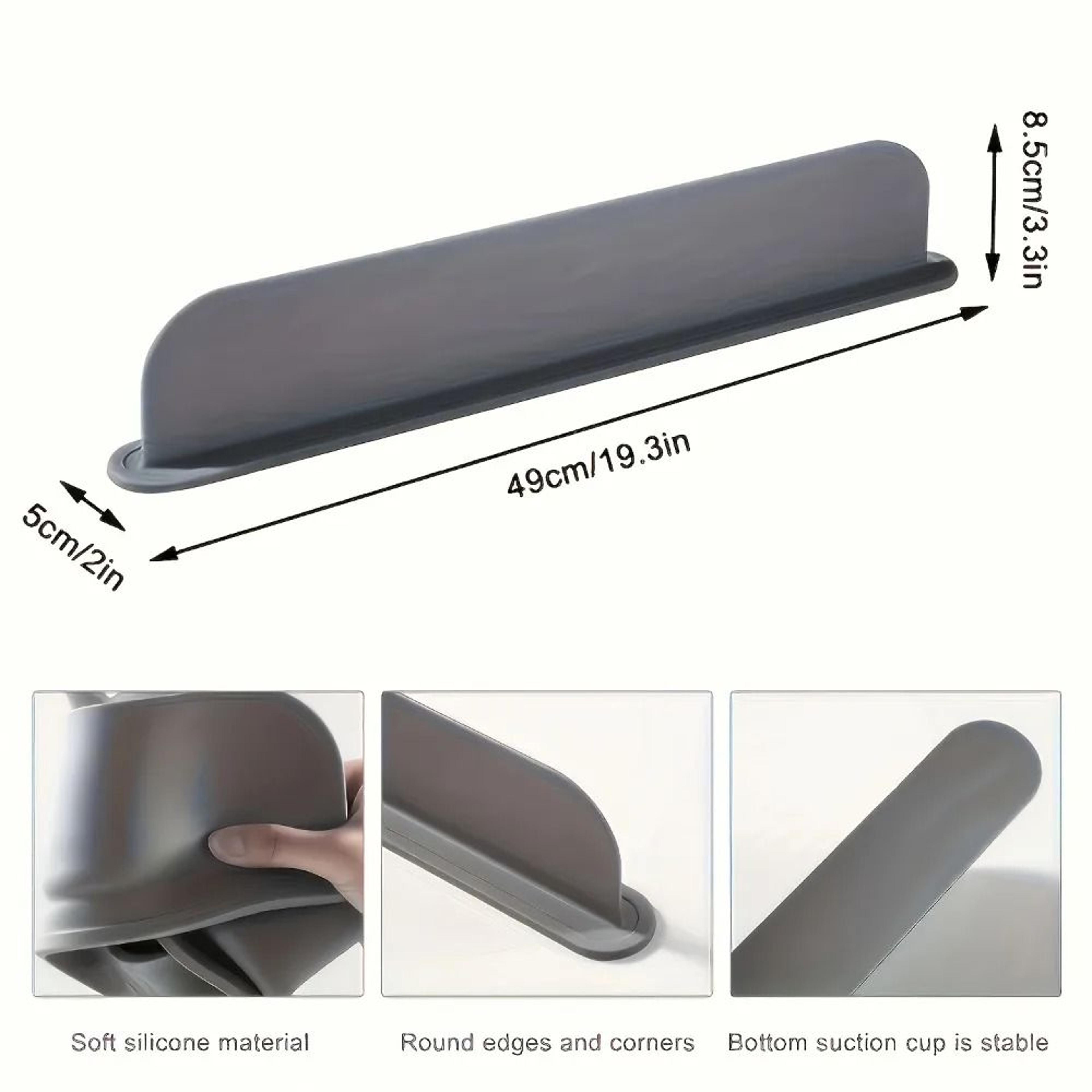 Silicone Sink Splash Guard Water Barrier With Suction Base 3