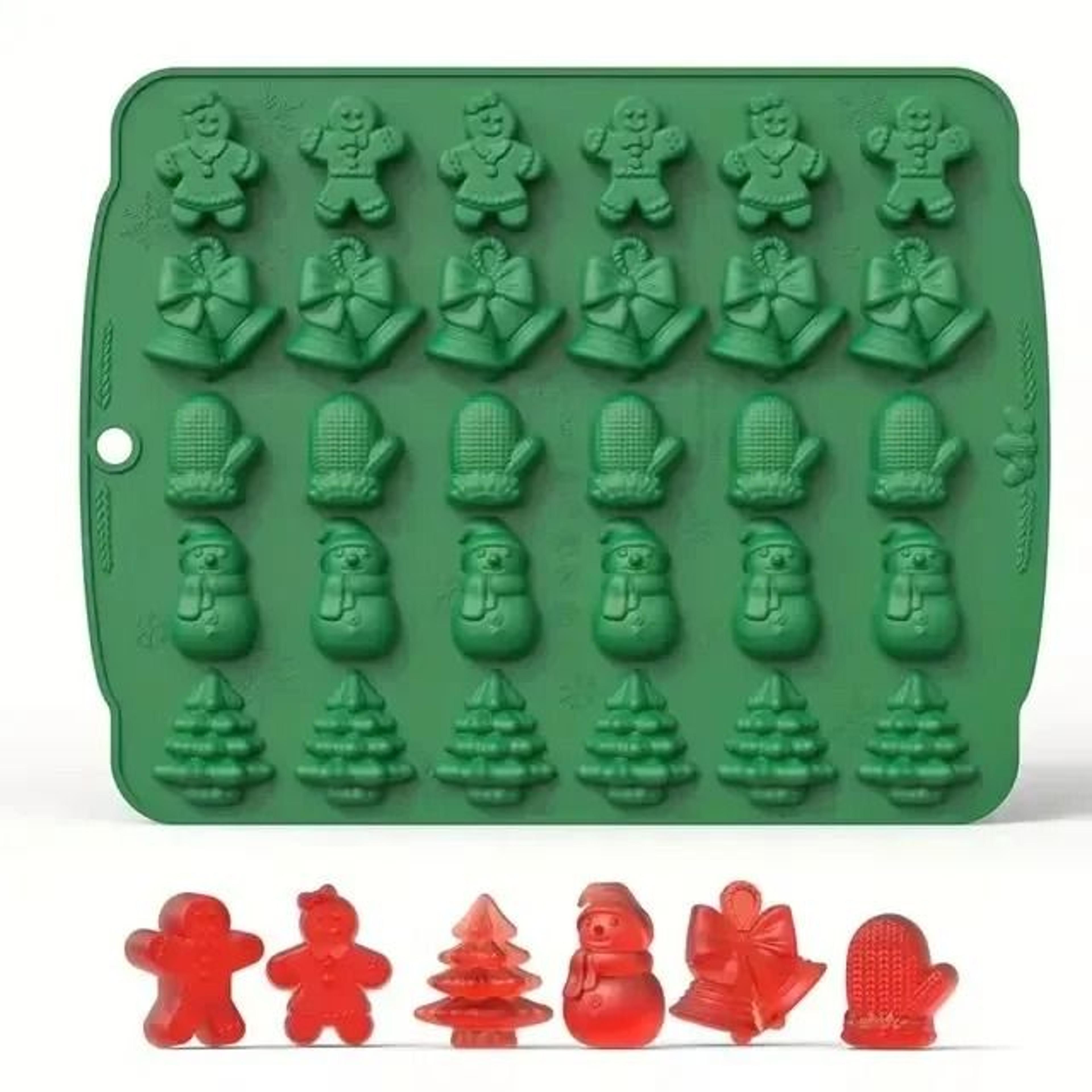 Christmas Silicone Chocolate Mold For Candy Cake And Dessert 12