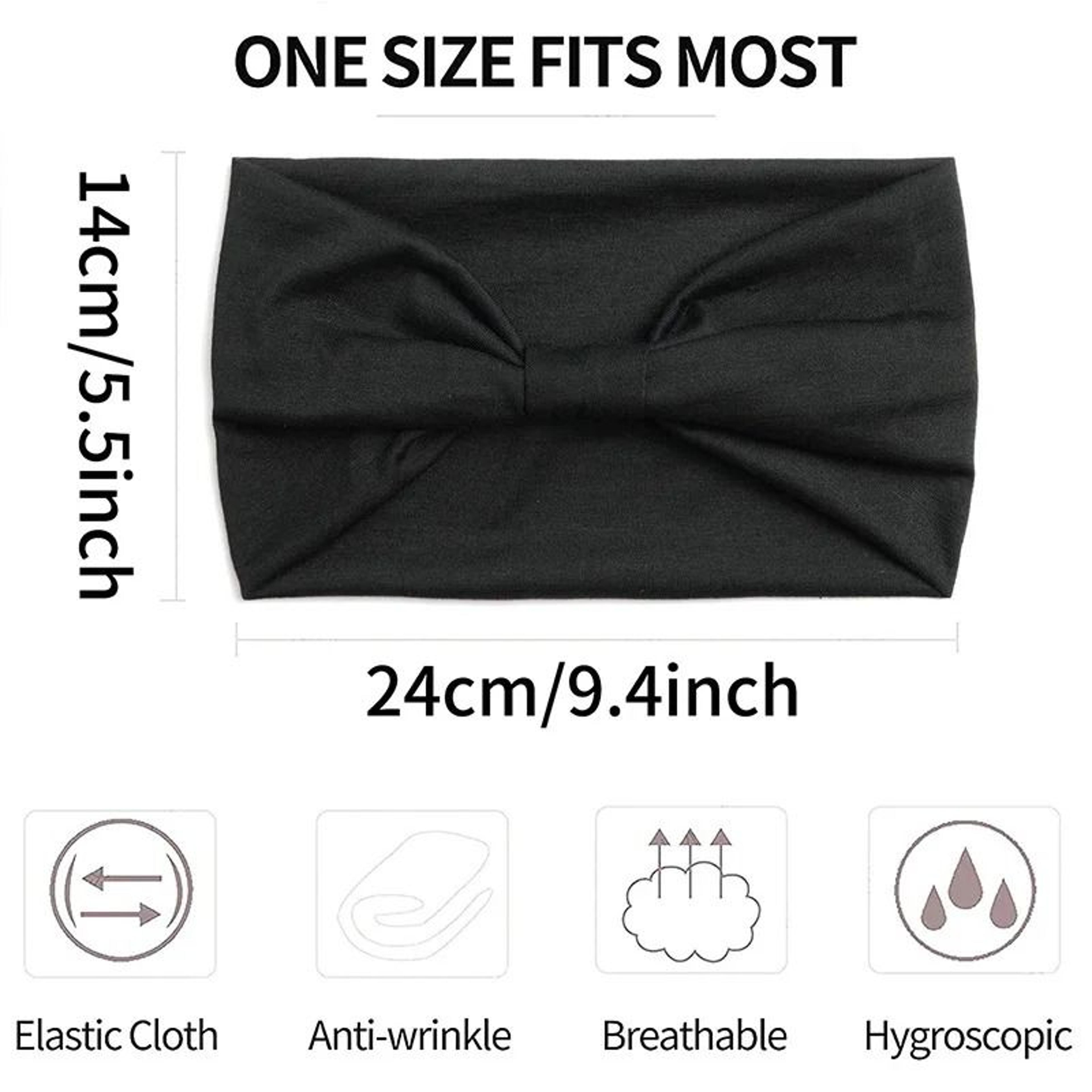 Non Slip Sports Headbands For Men And Women Moisture Wicking Workout Sweatbands 4