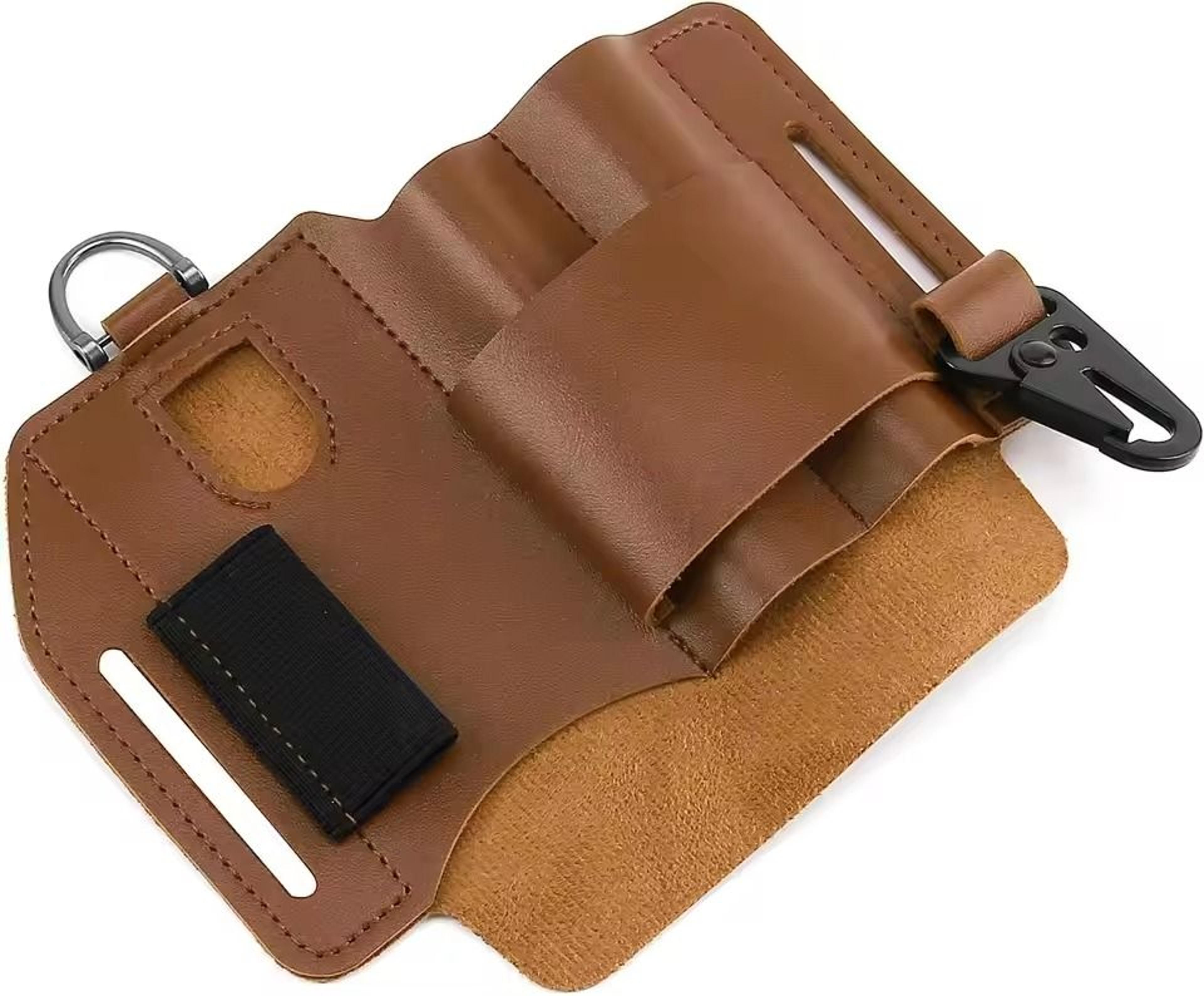 Leather Tool Belt Bag Waist Organizer For Outdoor Work 7
