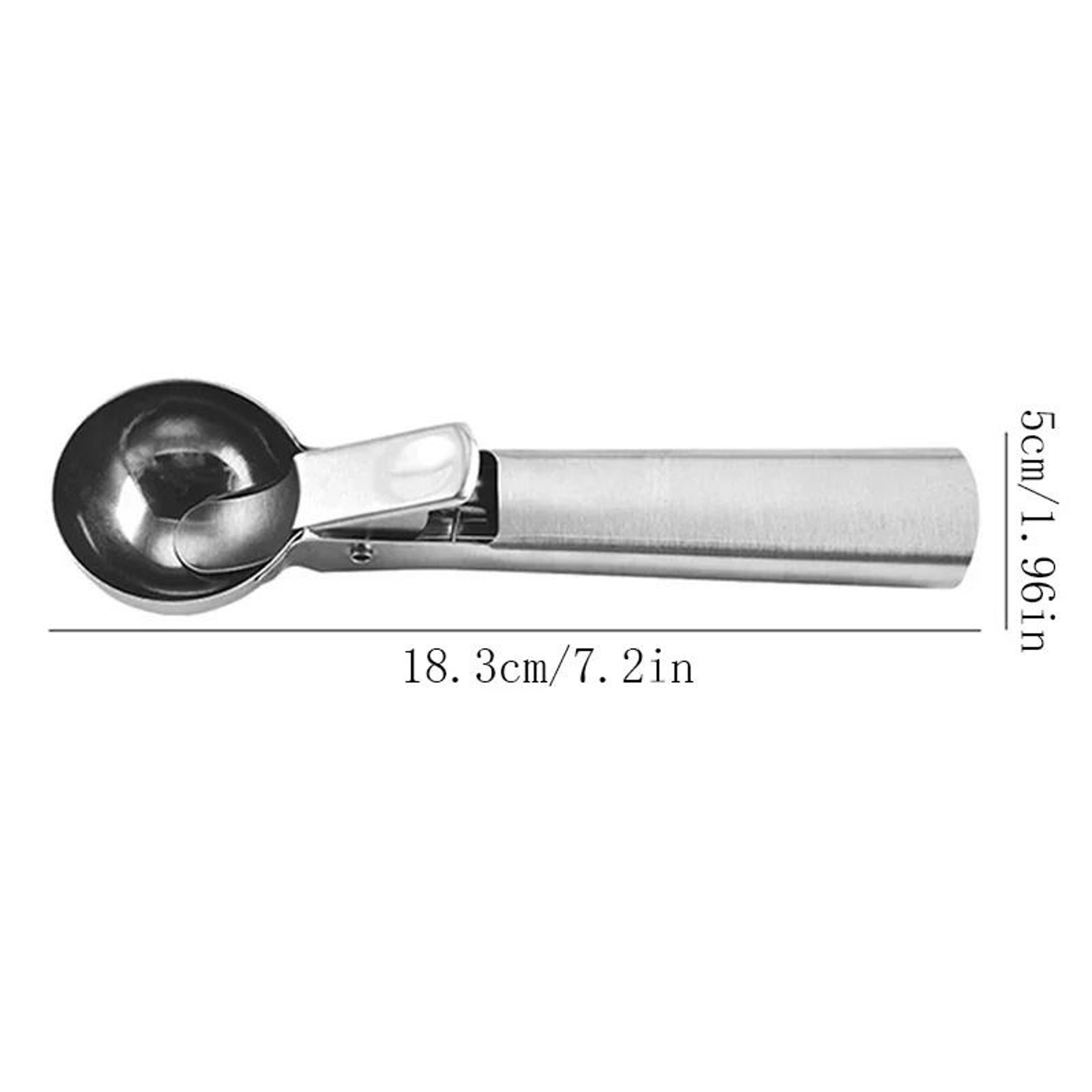 Stainless Steel Ice Cream Scoop Dual Purpose Fruit And Dessert Scooper 7