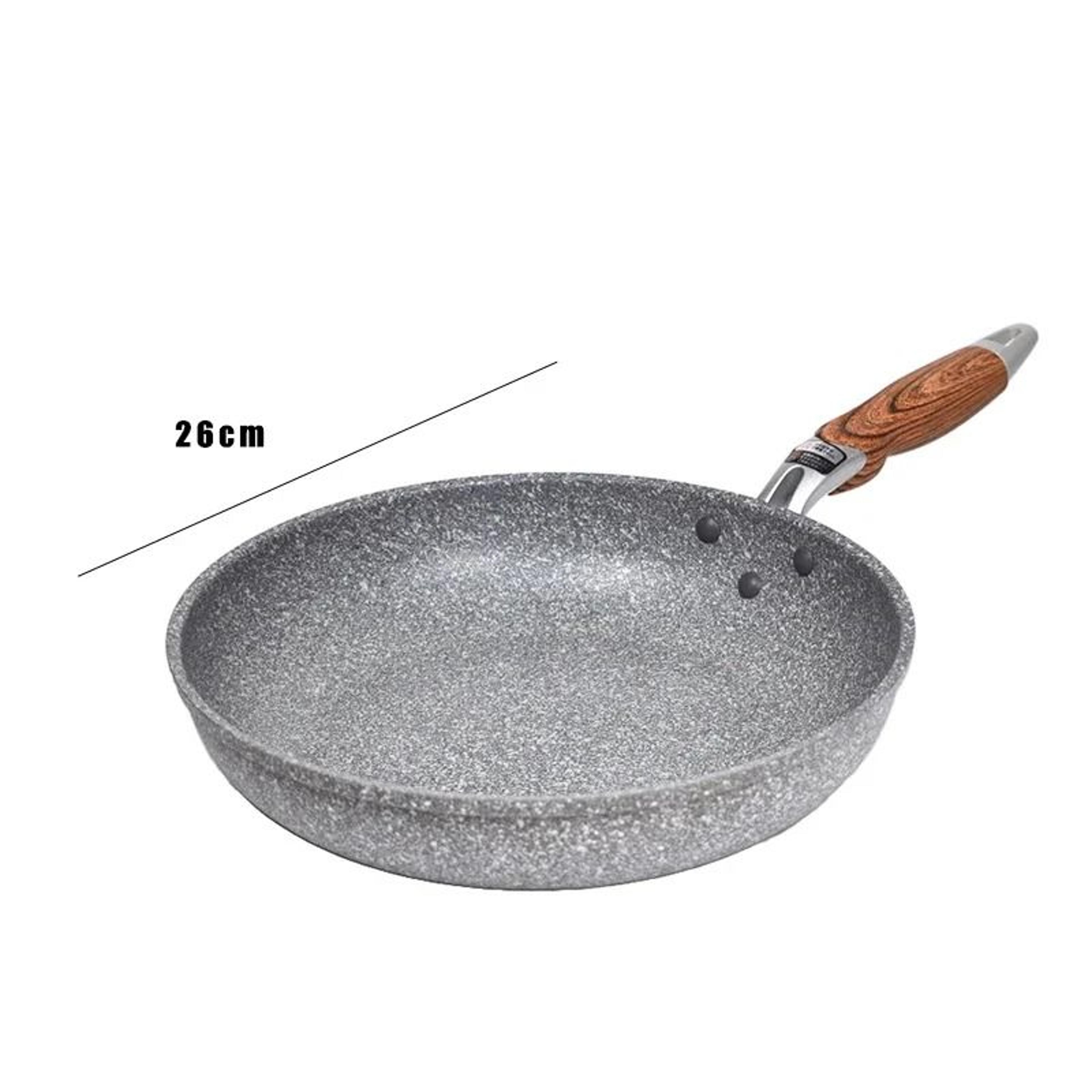 Non Stick Frying Pan Skillet And Wok For Gas And Induction Cooking 10