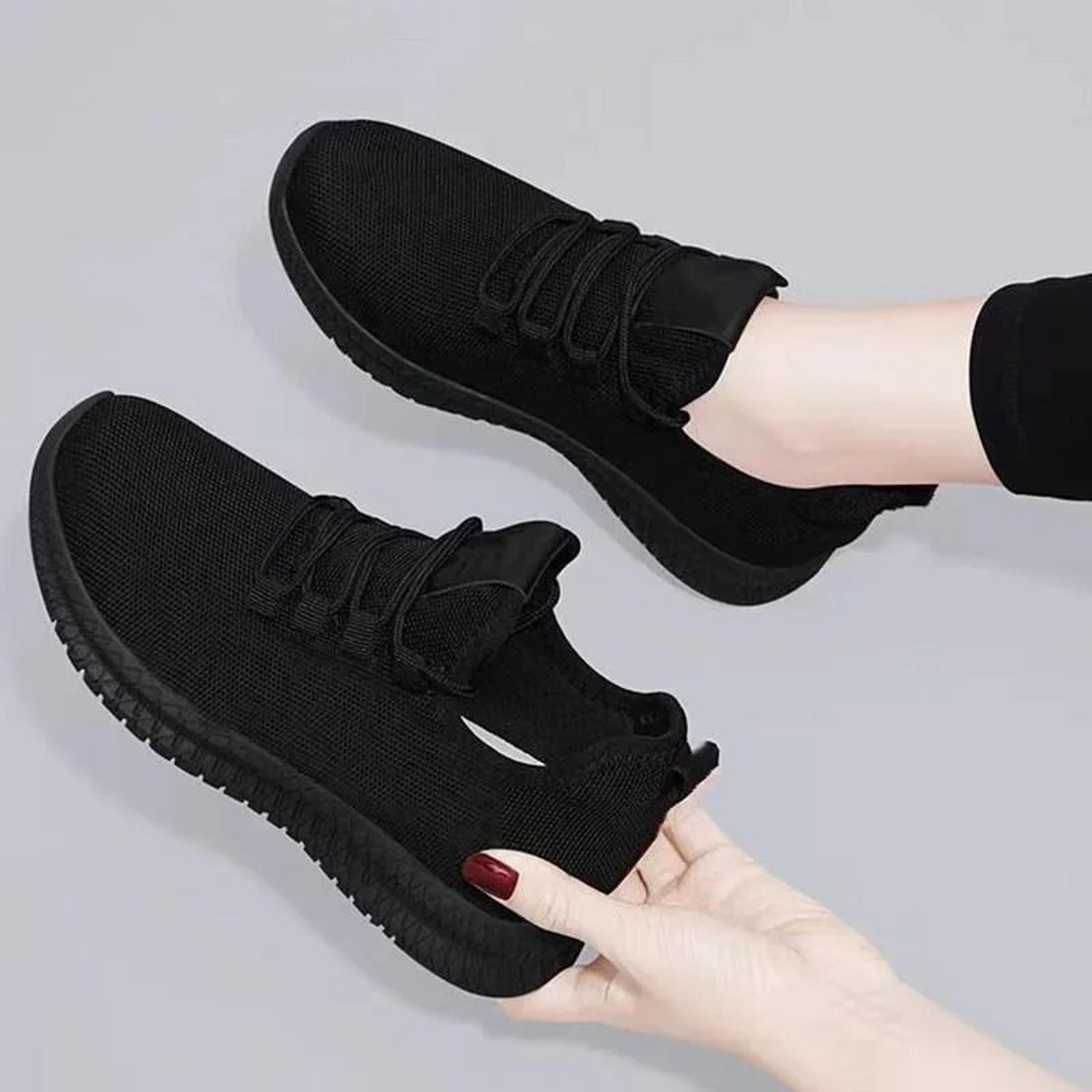 Women Thick Soled Breathable Casual Sneakers For Spring And Autumn 2