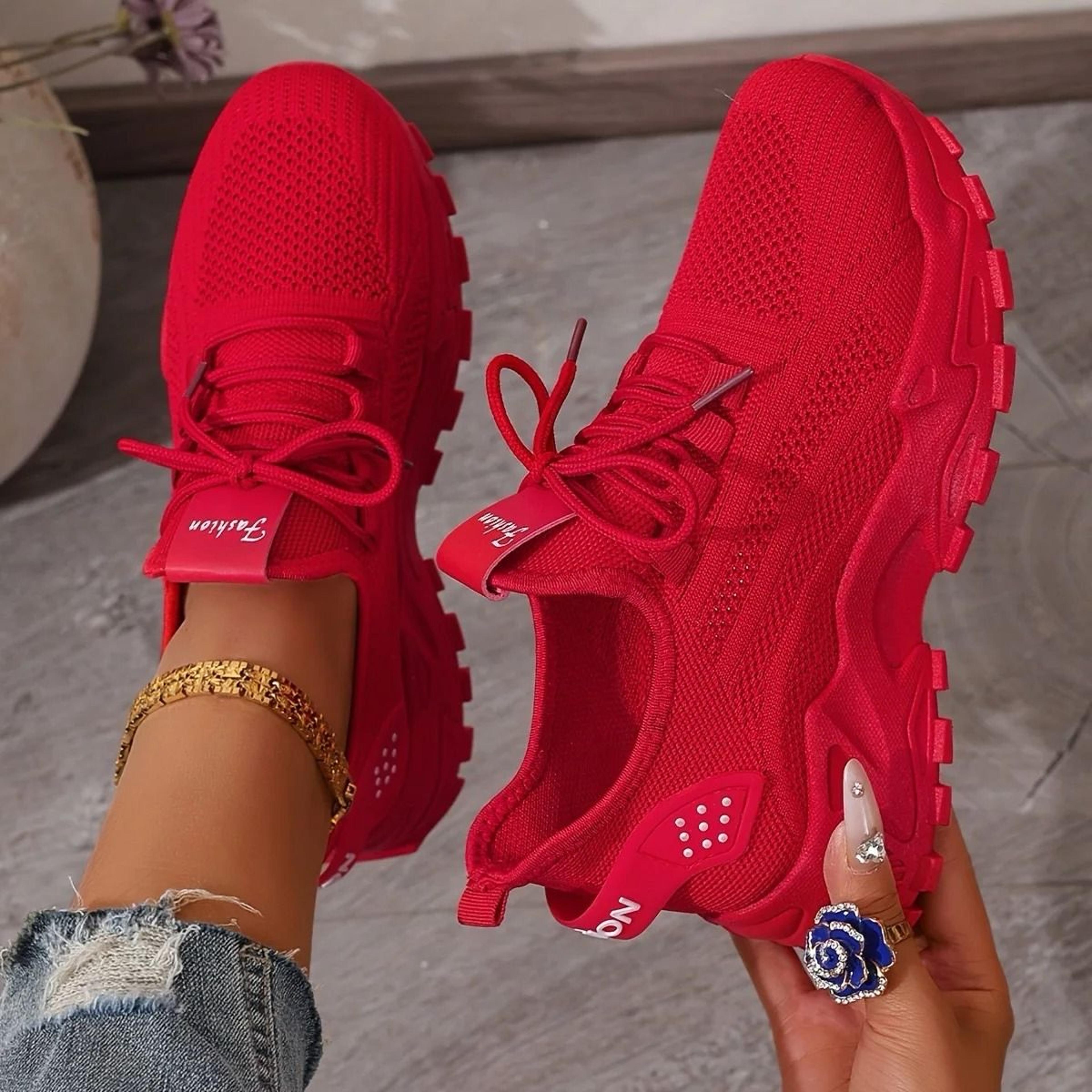 Women Breathable Mesh Dad Sneakers Casual Sport Shoes 0