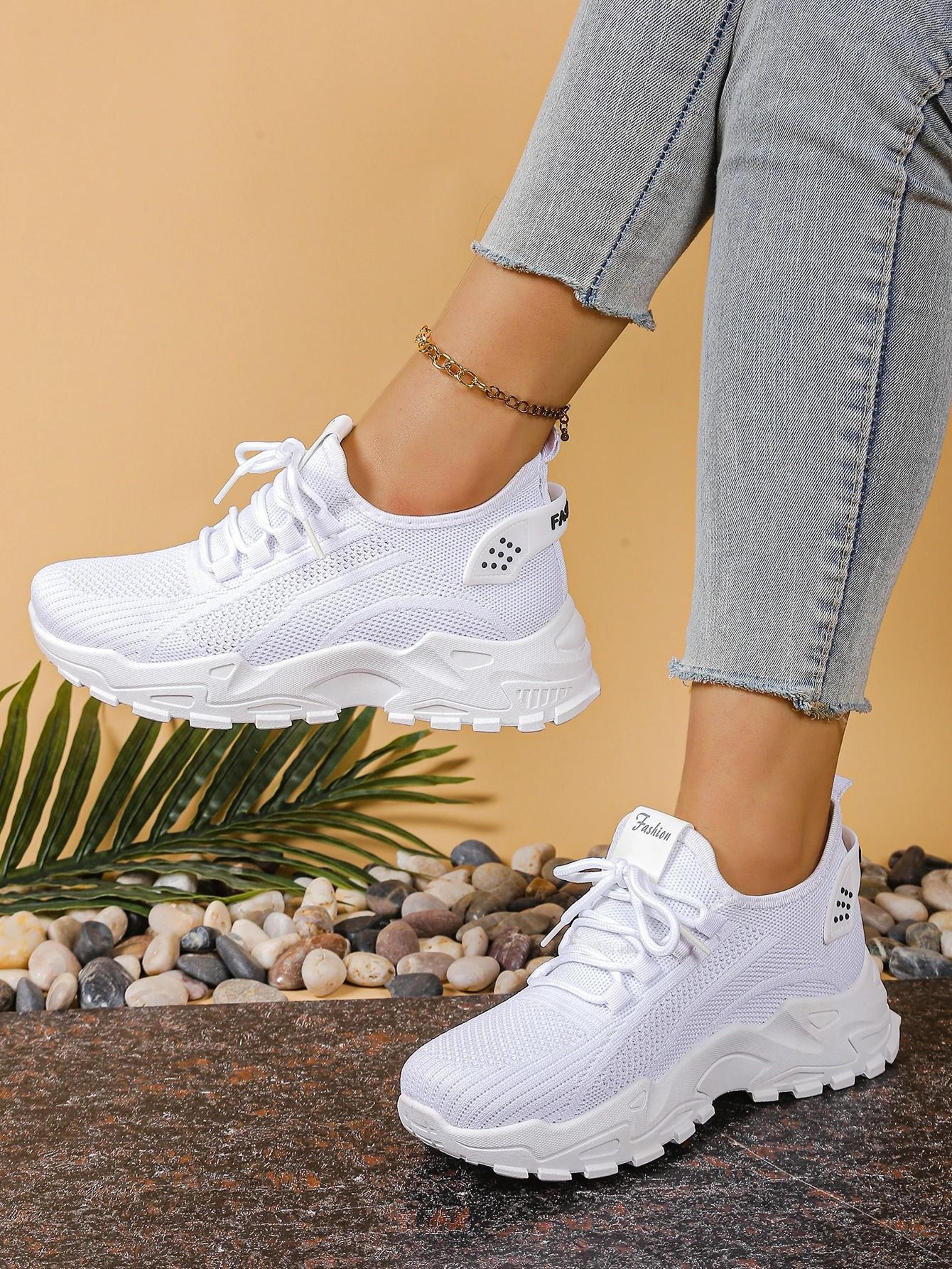 Women Breathable Mesh Dad Sneakers Casual Sport Shoes 11