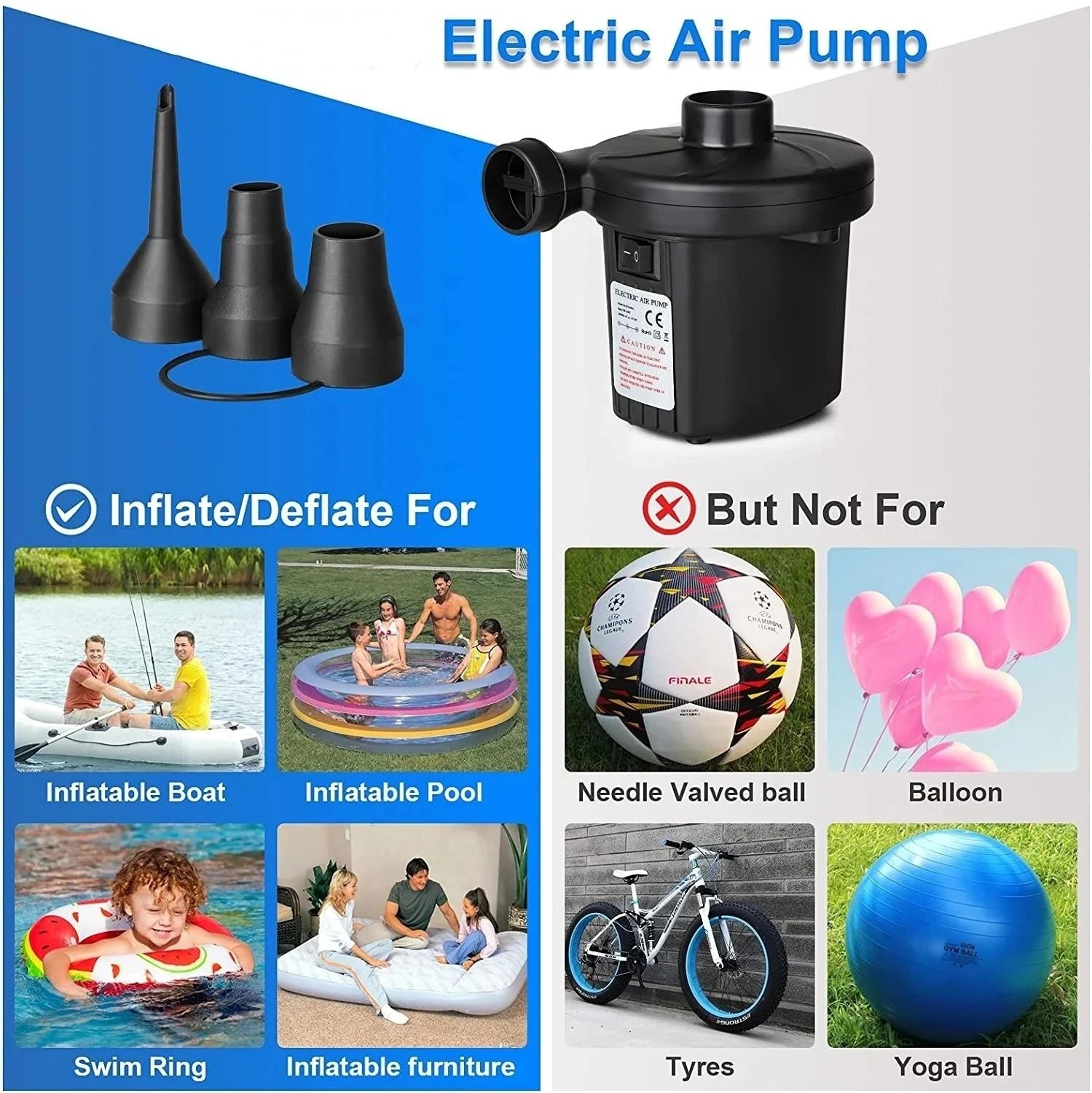 Mini Electric Inflatable Air Pump For Mattress Pool And Camping 4