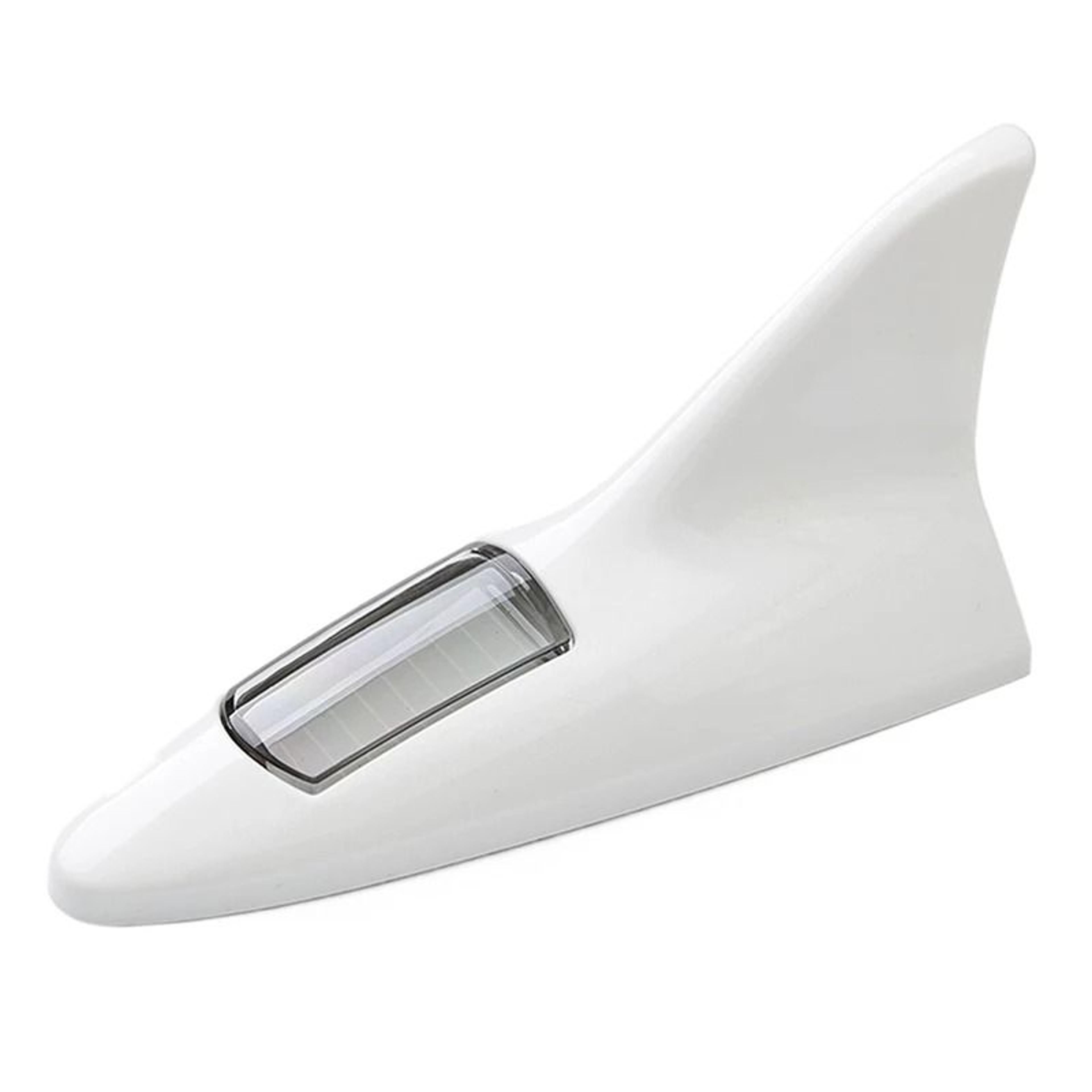 Solar Powered LED Shark Fin Car Antenna Safety Warning Light 11