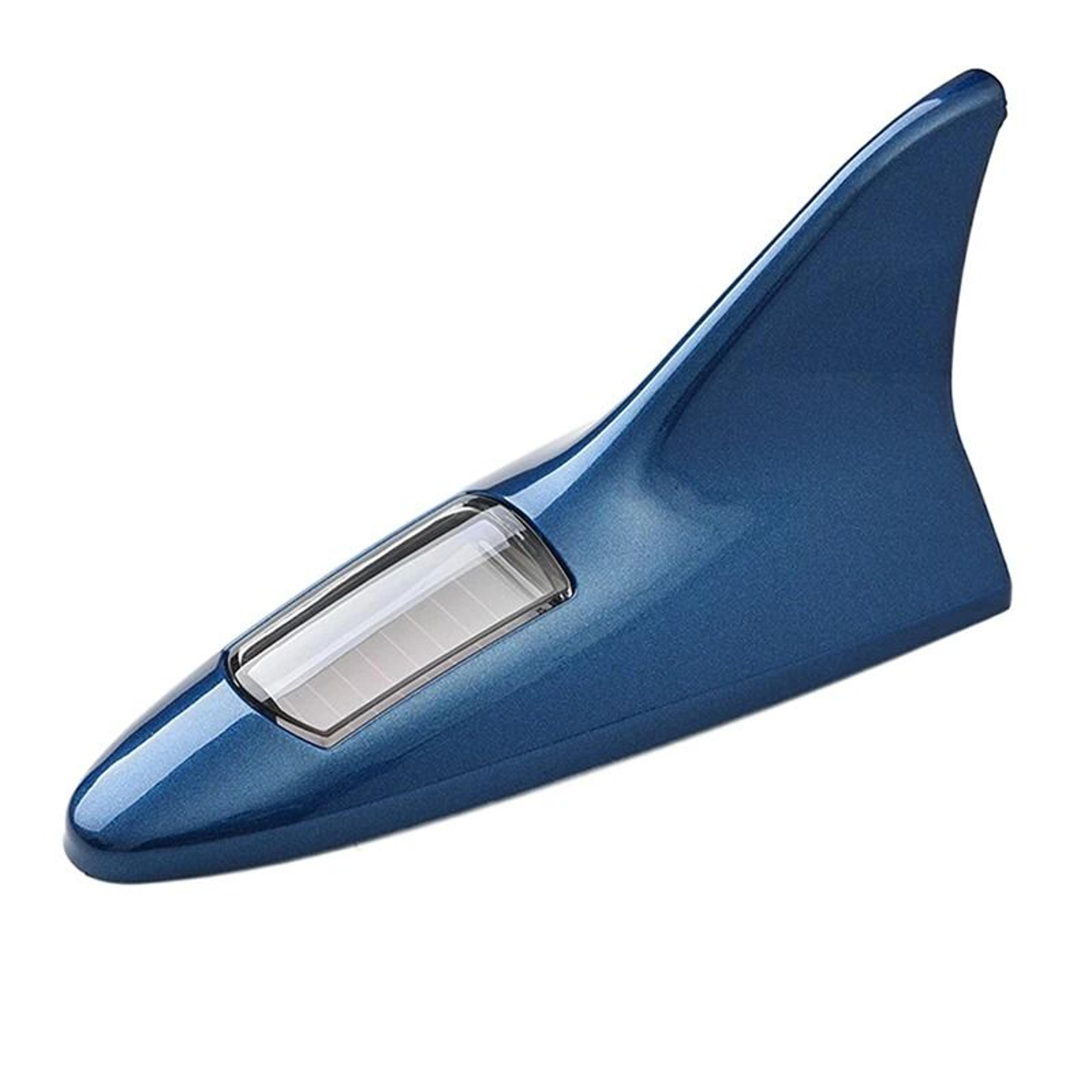 Solar Powered LED Shark Fin Car Antenna Safety Warning Light 6