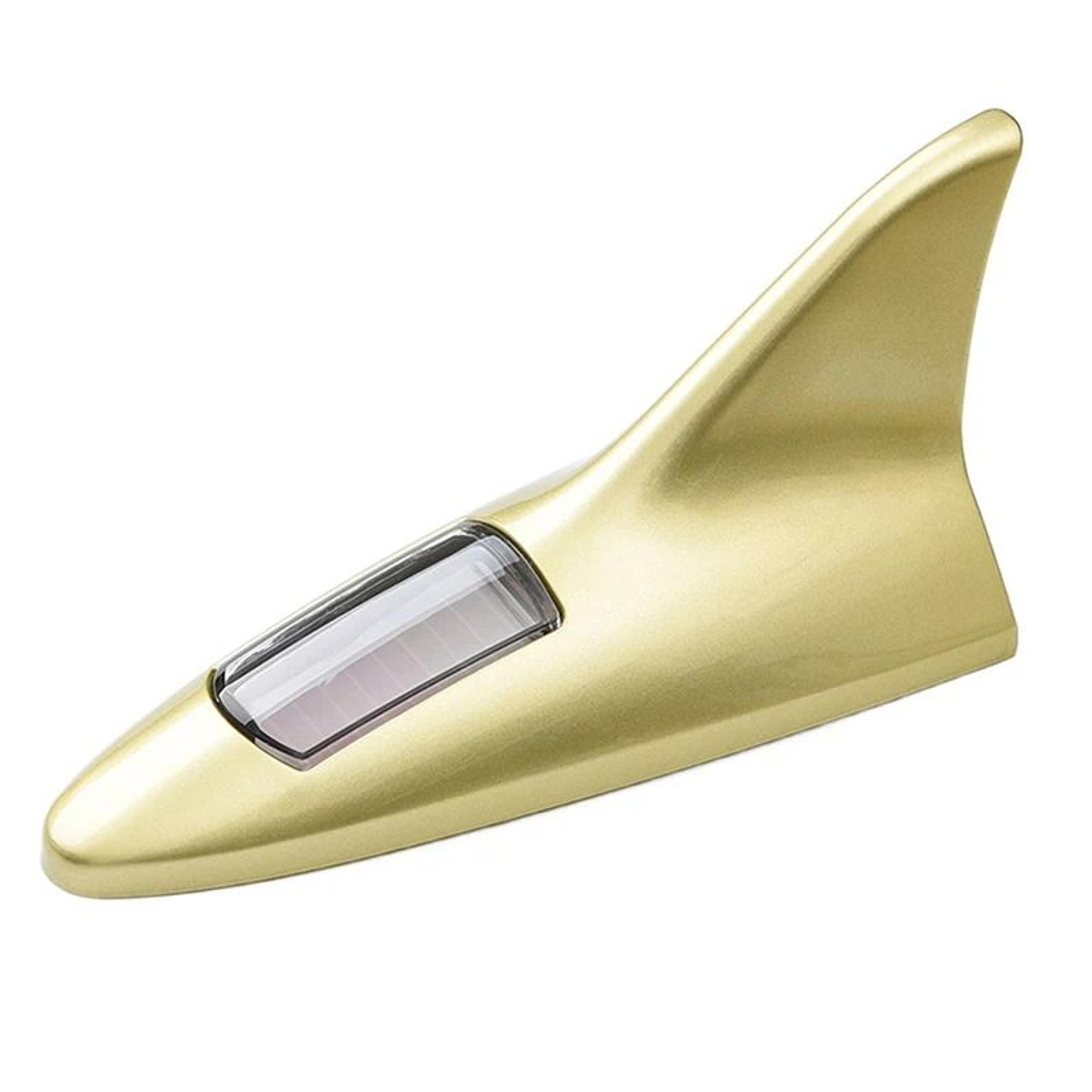 Solar Powered LED Shark Fin Car Antenna Safety Warning Light 8