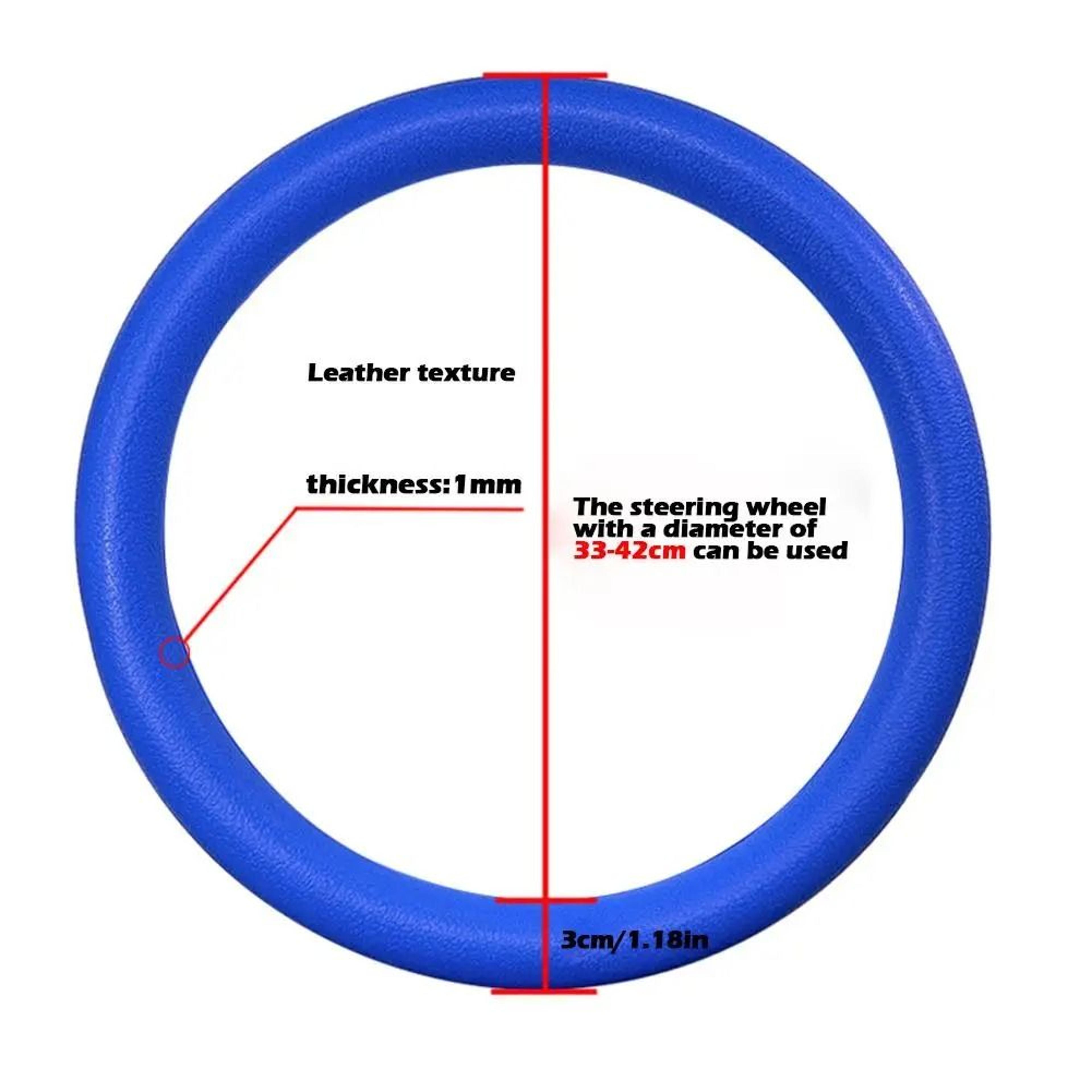 Universal Silicone Steering Wheel Cover With Soft Grip Texture 5