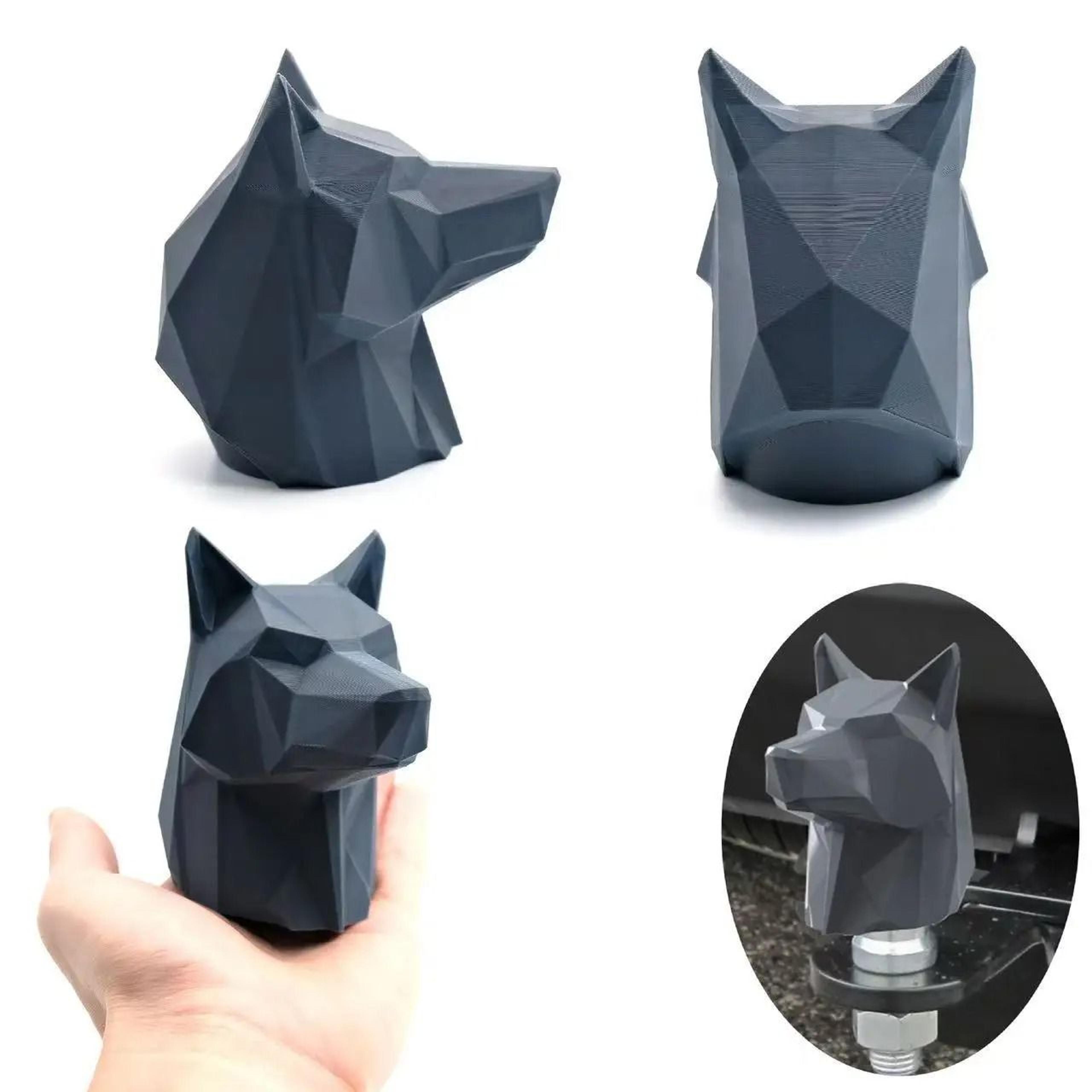 Dog Head Trailer Hitch Ball Cover 50mm Tow Ball Protector 0