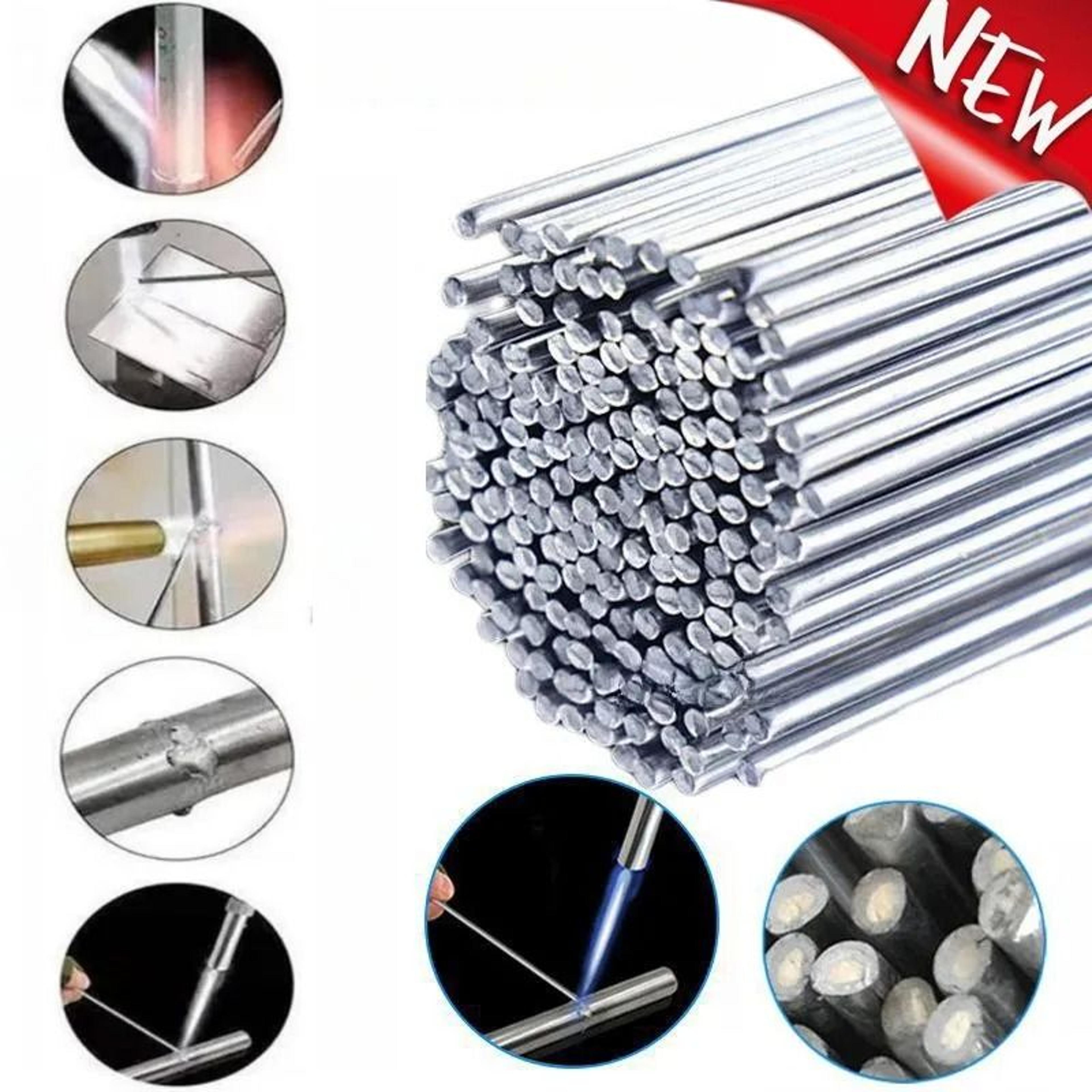 Low Temperature Aluminum Welding Rods Flux Core Soldering Wire Set 3