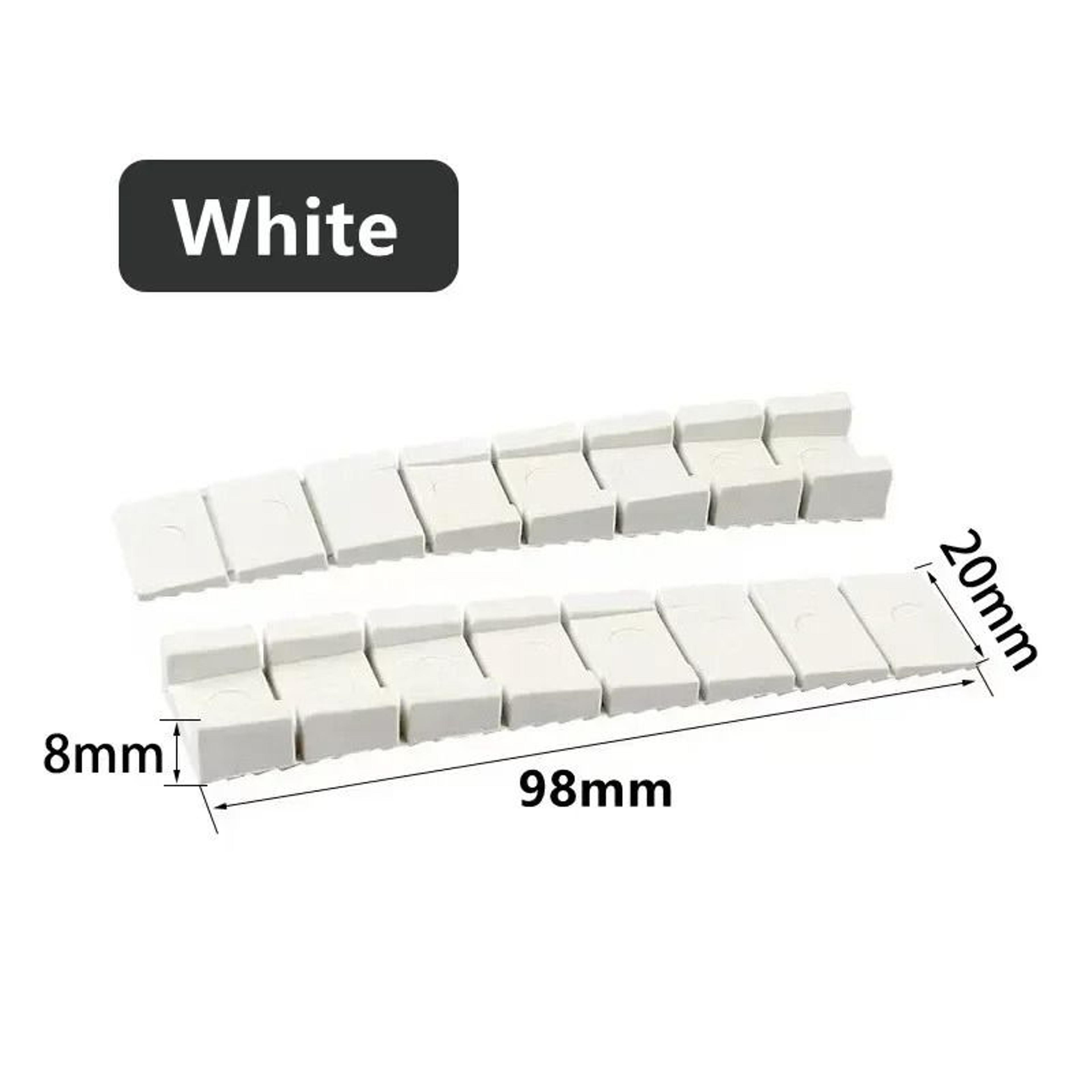 Flexible Plastic Shims Wedges Furniture Leveling Pads Set 7