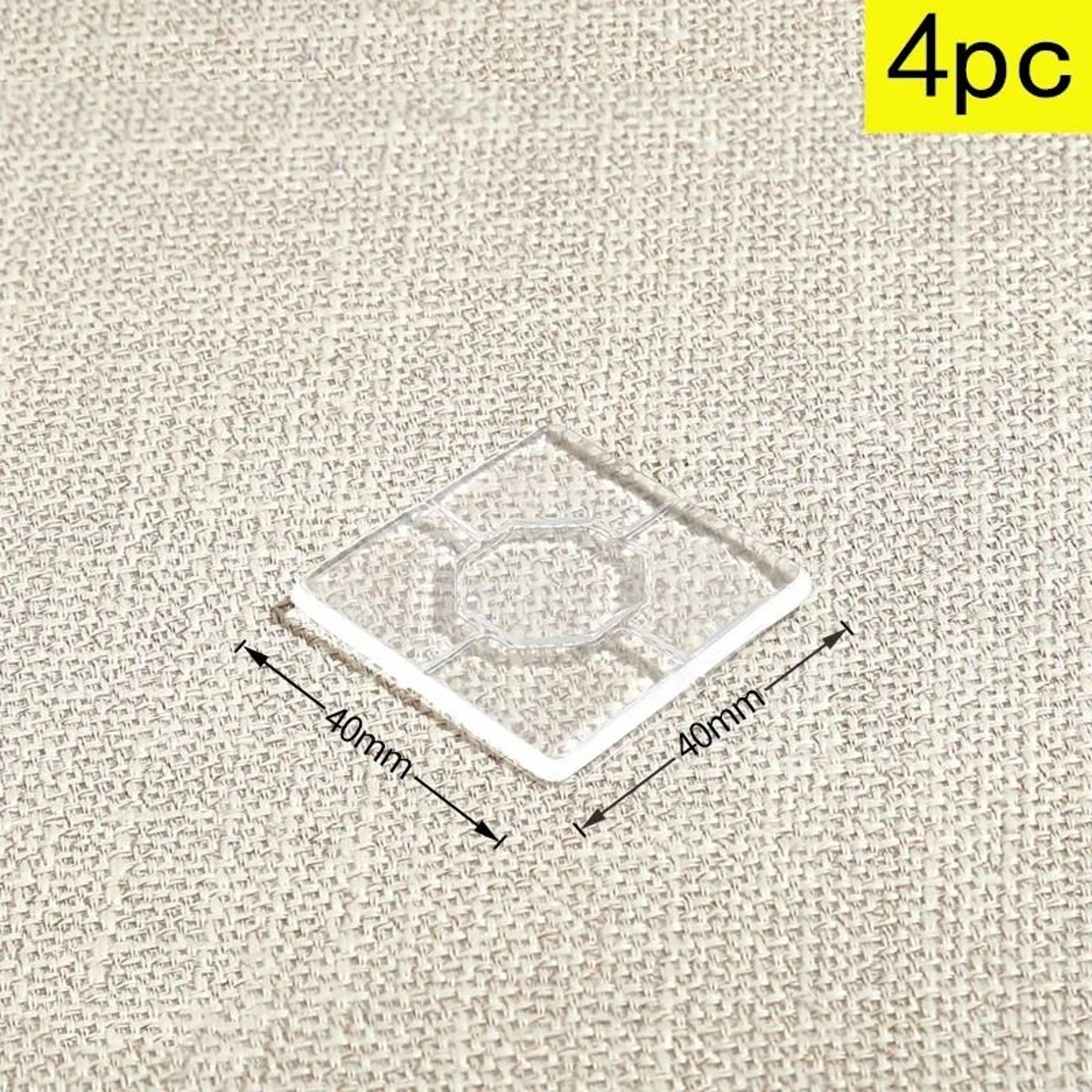 Transparent Silicone Furniture Foot Pads Anti Slip Floor Protectors 6