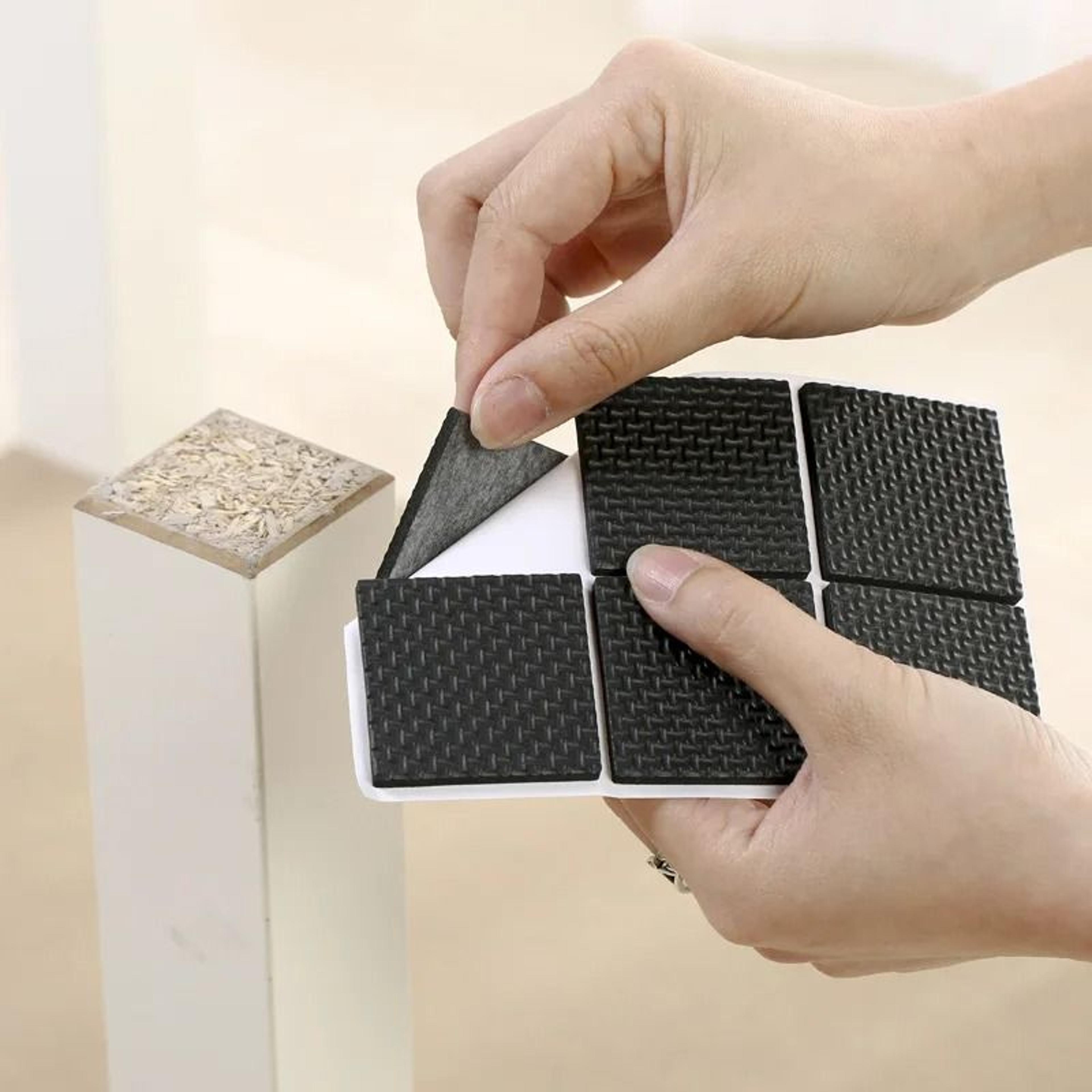 Self Adhesive Furniture Leg Felt Pads Anti Slip Floor Protectors 1