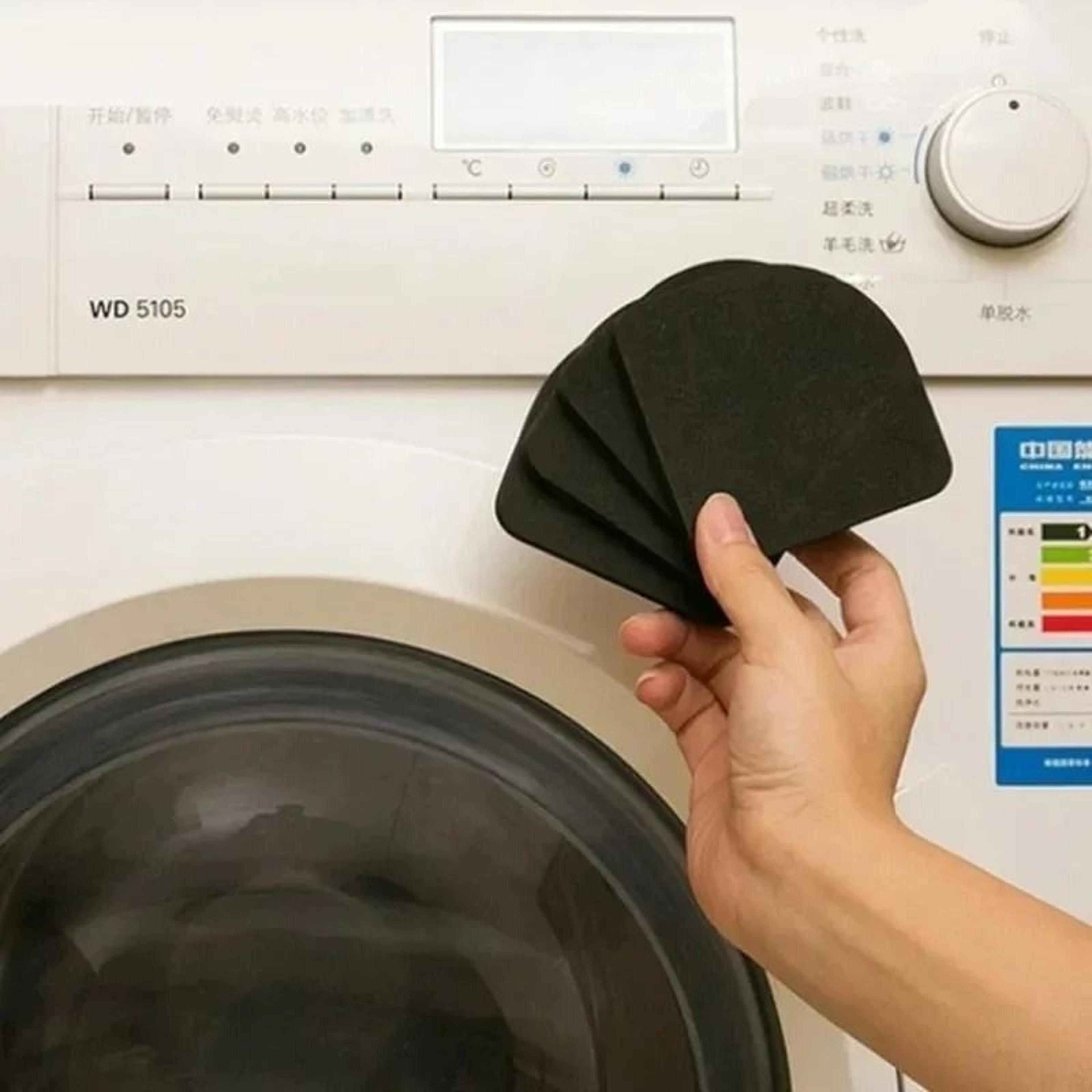 Anti Vibration Washing Machine Pads Non Slip Shock Absorbing Feet Mats Set 4
