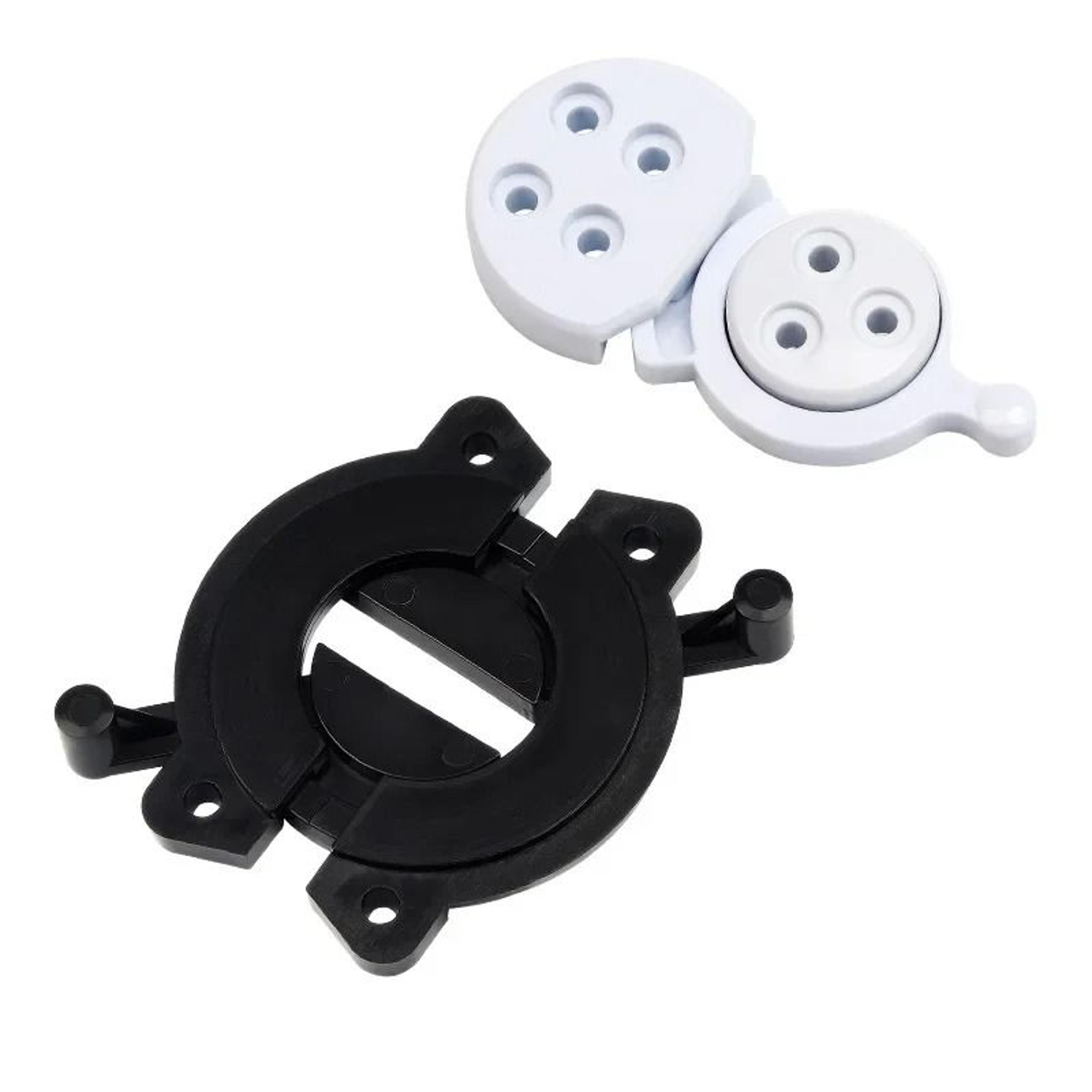 ABS Hidden Furniture Hinge Connector Bracket For Table Tops And Desks 3