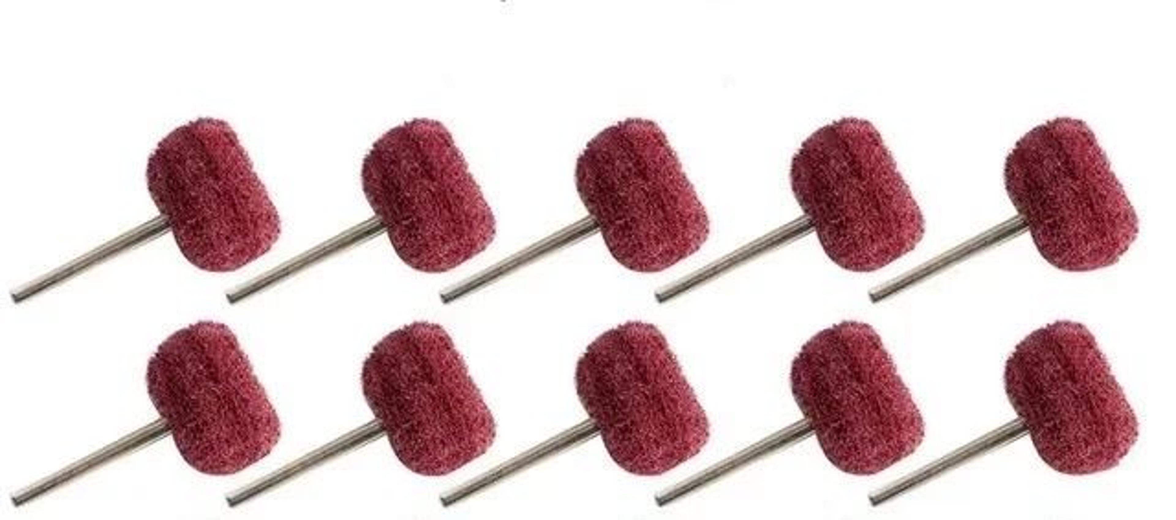 Mini Nylon Abrasive Brush Buffing Polishing Wheel Set For Rotary Tools 8