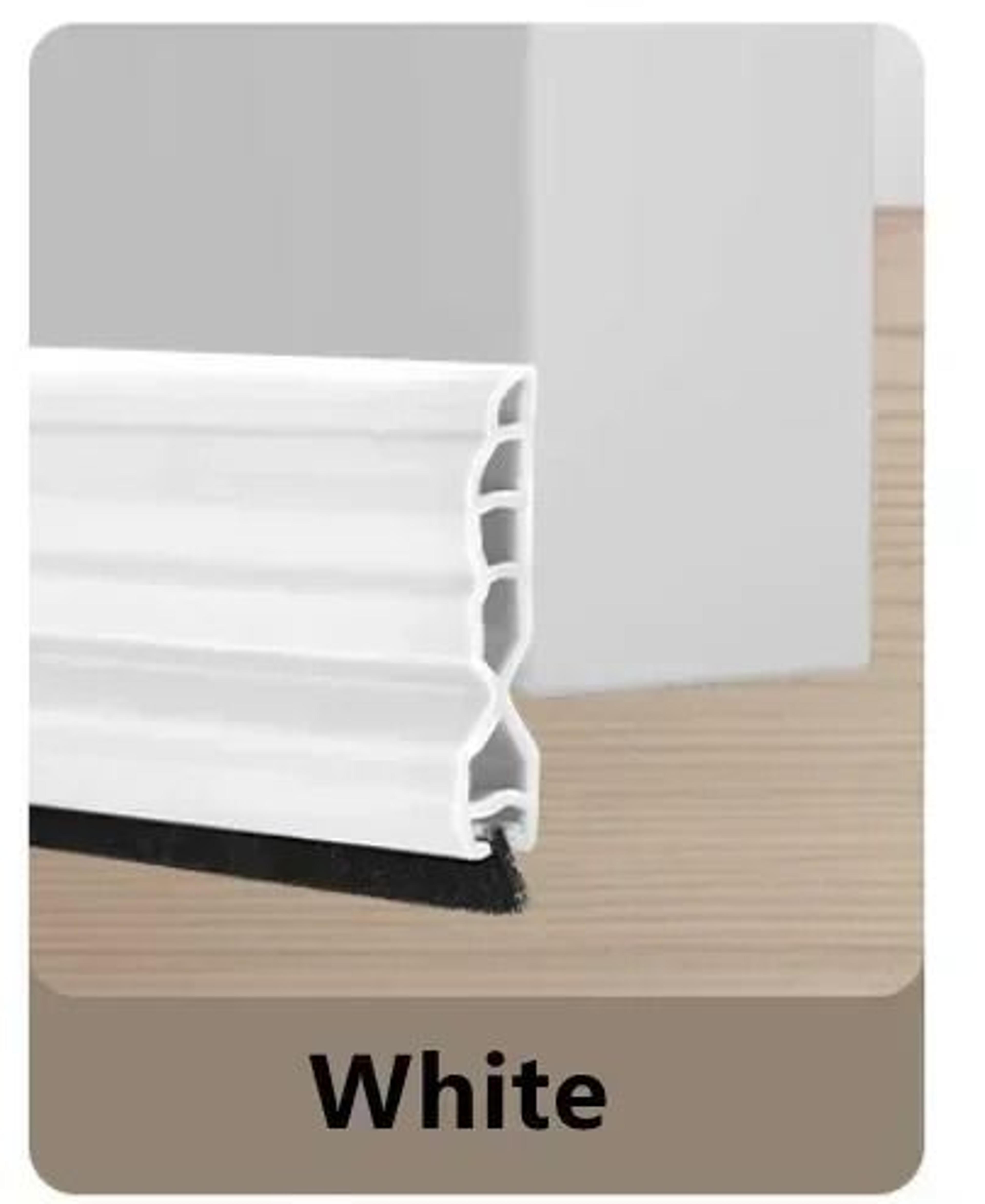 Silicone Door Bottom Seal Strip With Brush Draft Blocker 7