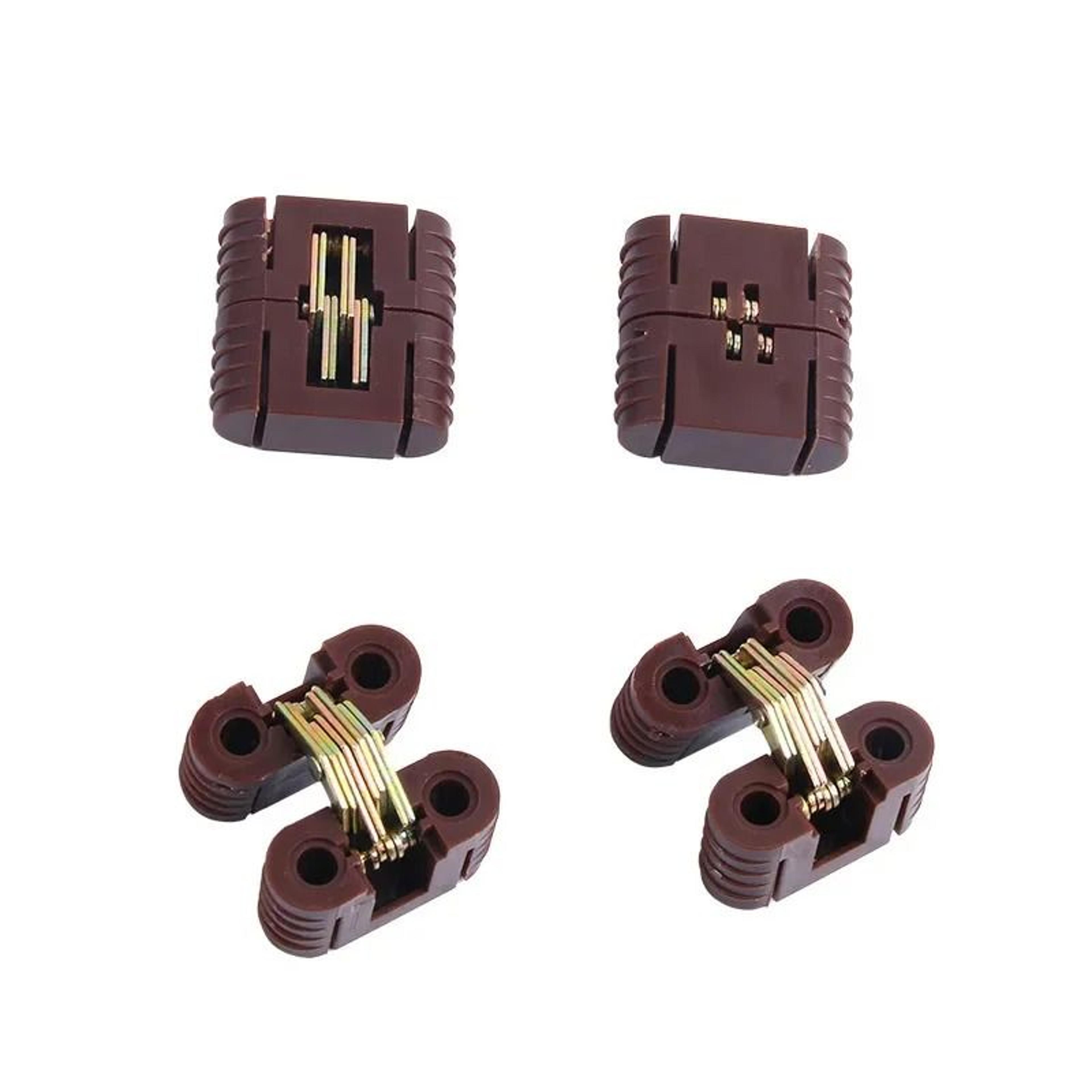 Cross Hidden Plastic And Iron Folding Door Table And Chair Hinge 1