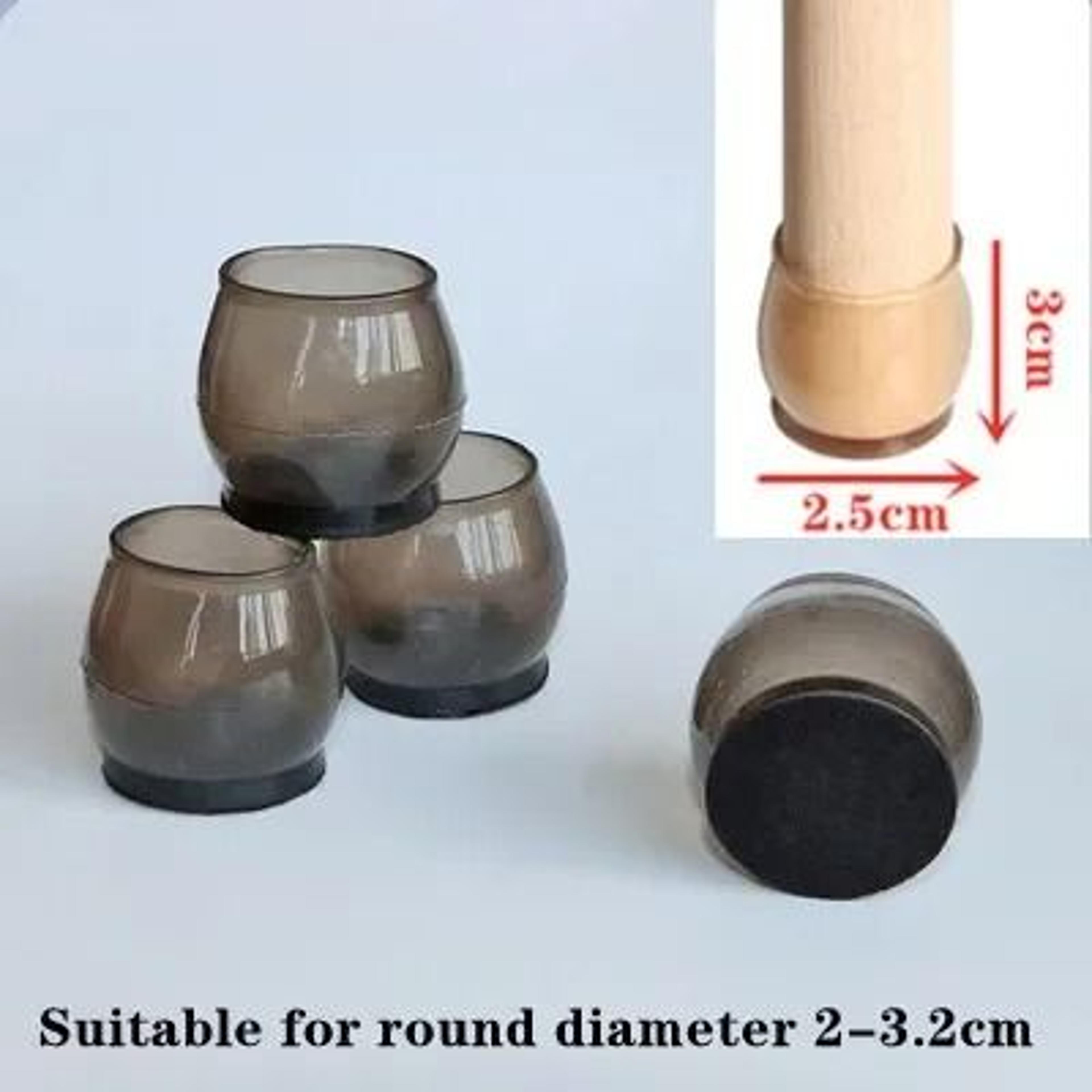 Upgraded Silicone Chair Leg Floor Protectors Non Slip Furniture Feet Pads Set 10