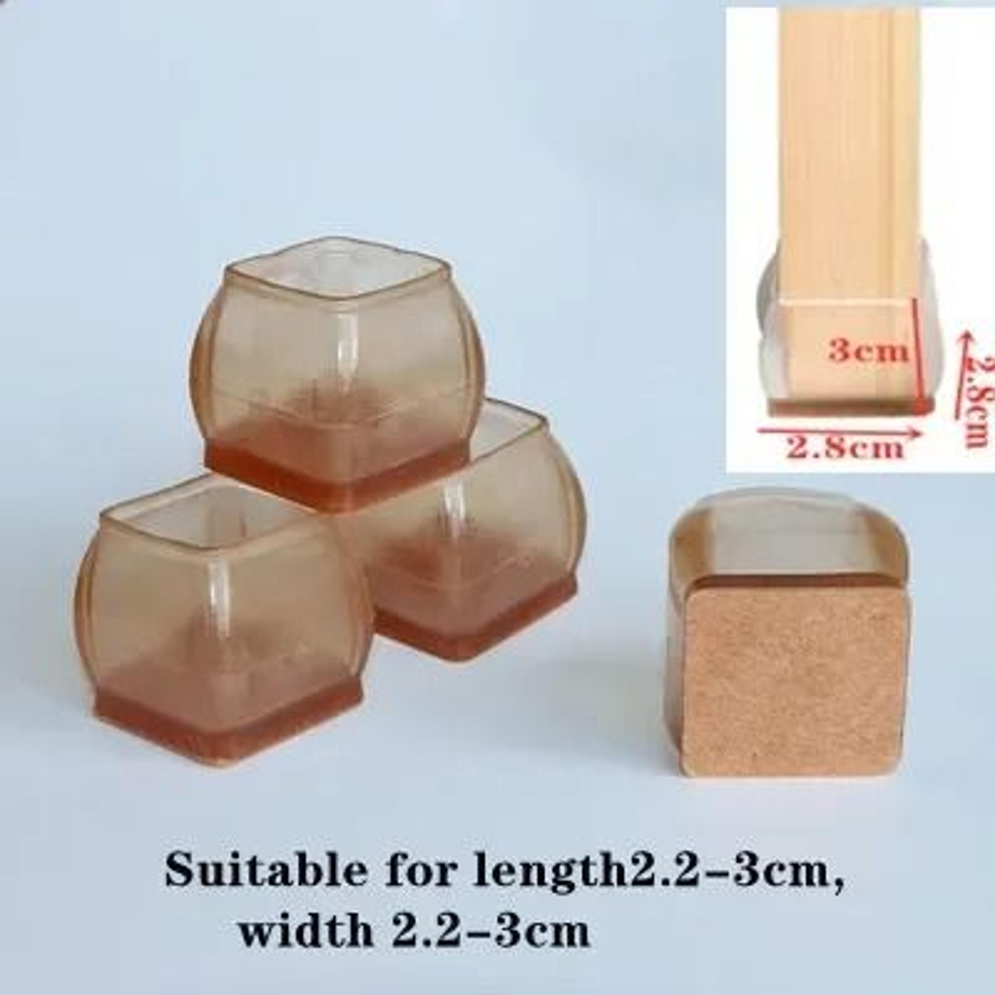 Upgraded Silicone Chair Leg Floor Protectors Non Slip Furniture Feet Pads Set 14