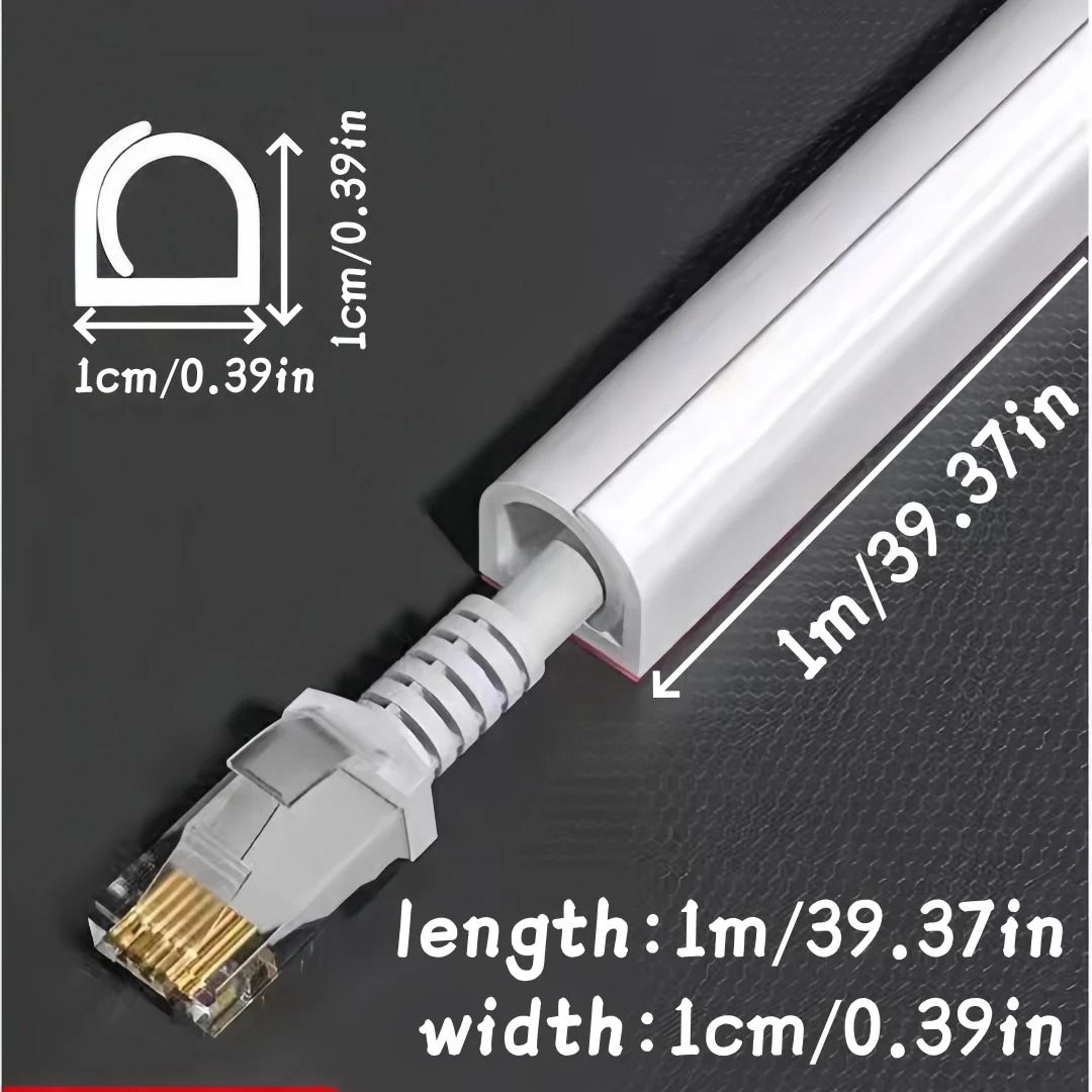Paintable Wall Cable Concealer Cord Management Raceway 6