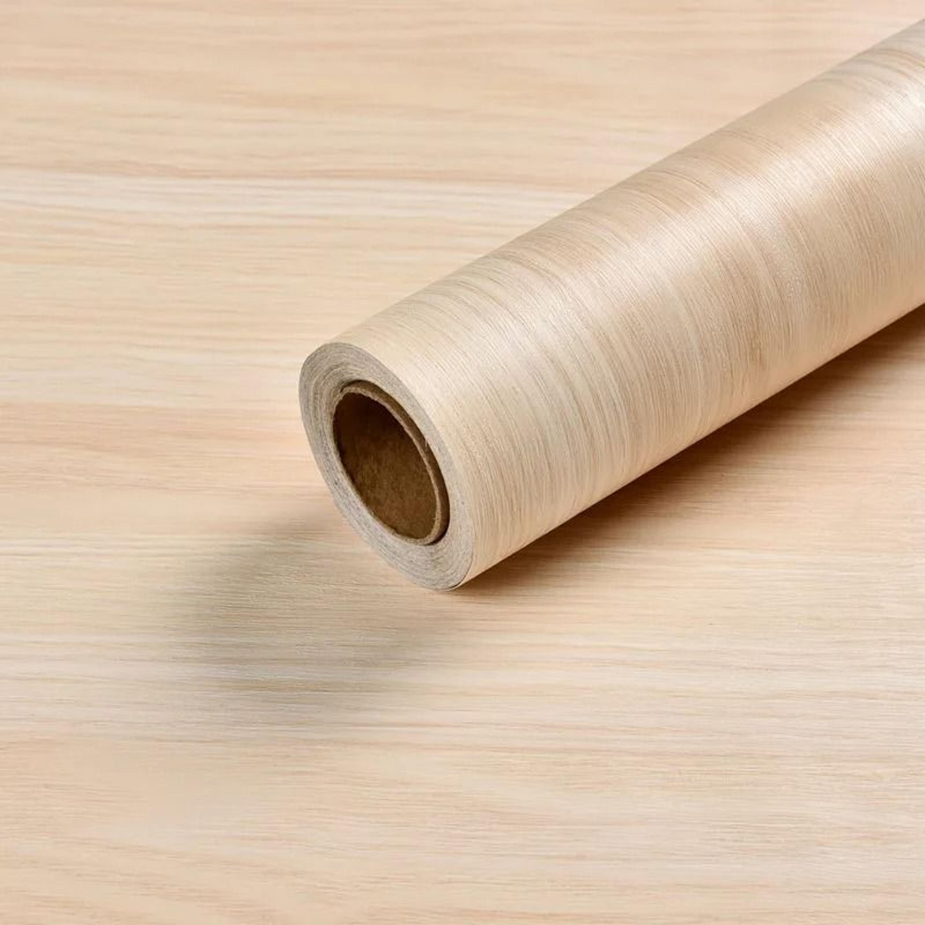Peel And Stick Wood Grain Floor Sticker Roll 20