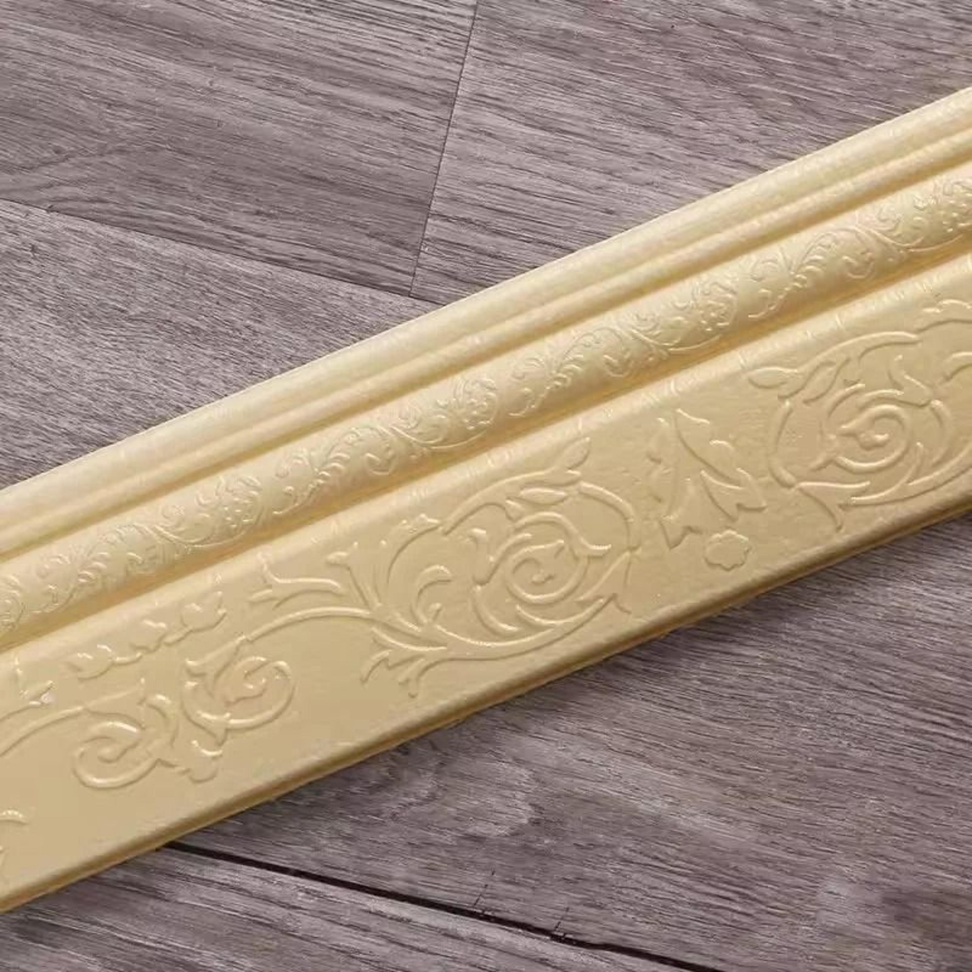 Self Adhesive 3D Wall Border Skirting Line Sticker 9
