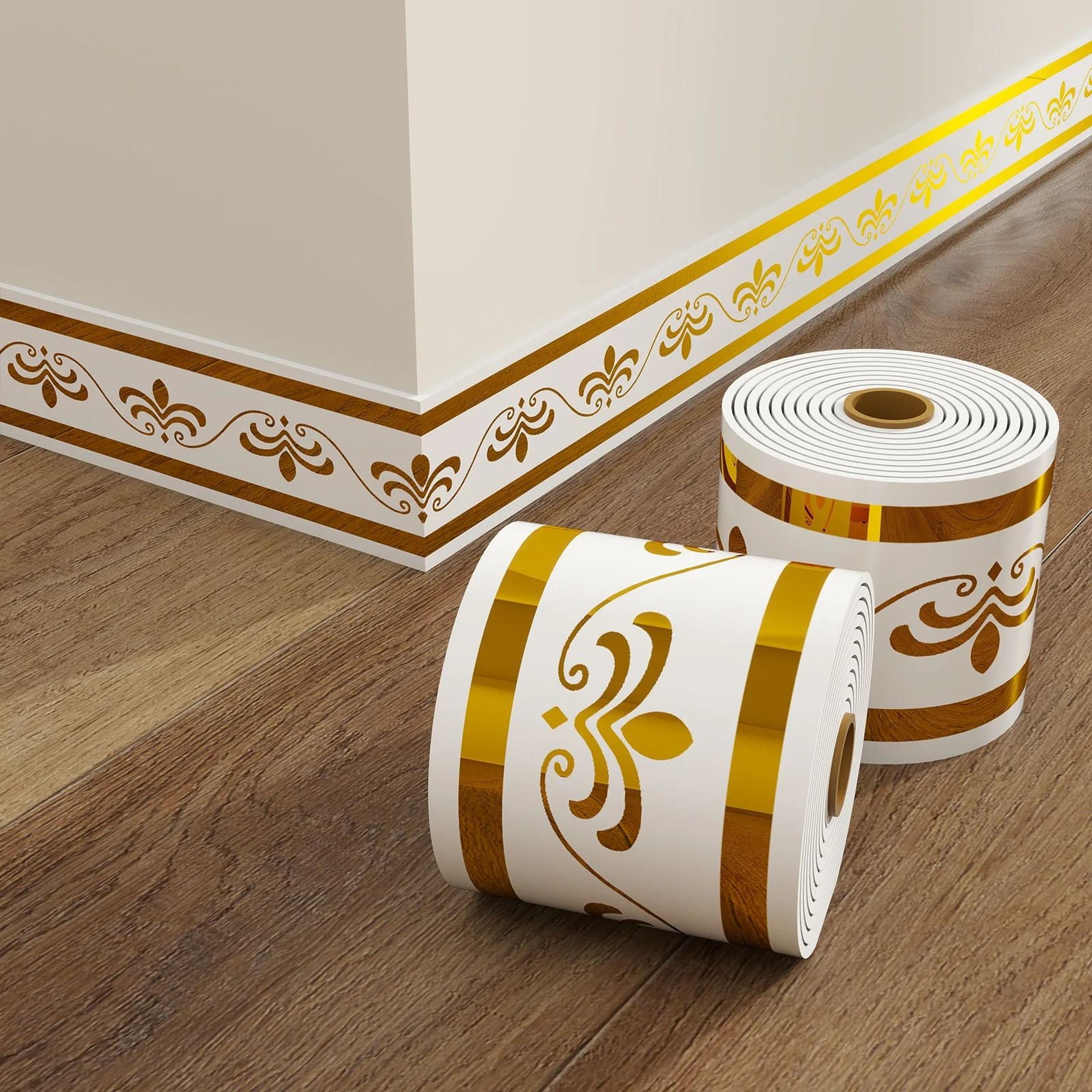 Flexible Self Adhesive Foam Skirting Board Wall Trim 17