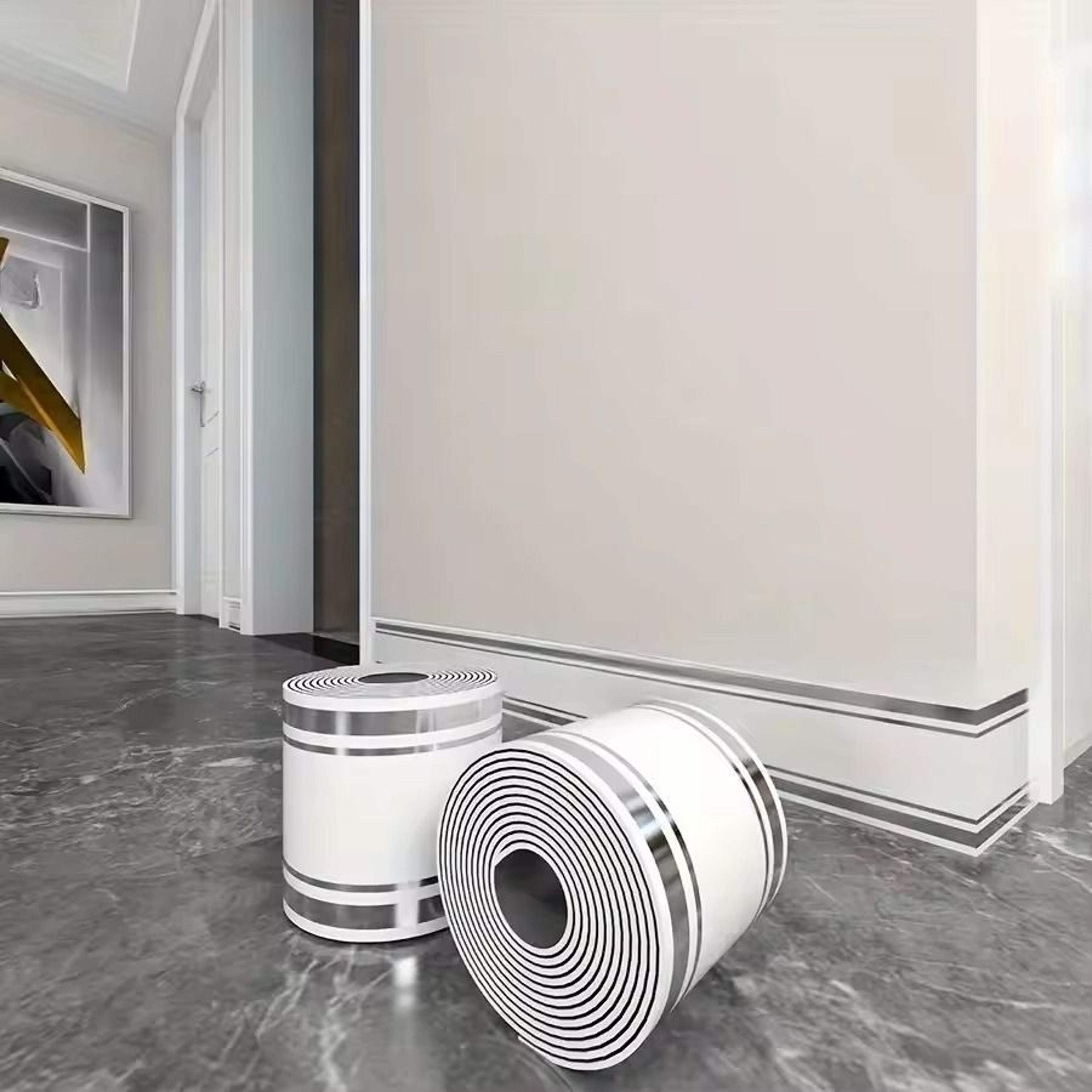 Flexible Self Adhesive Foam Skirting Board Wall Trim 24