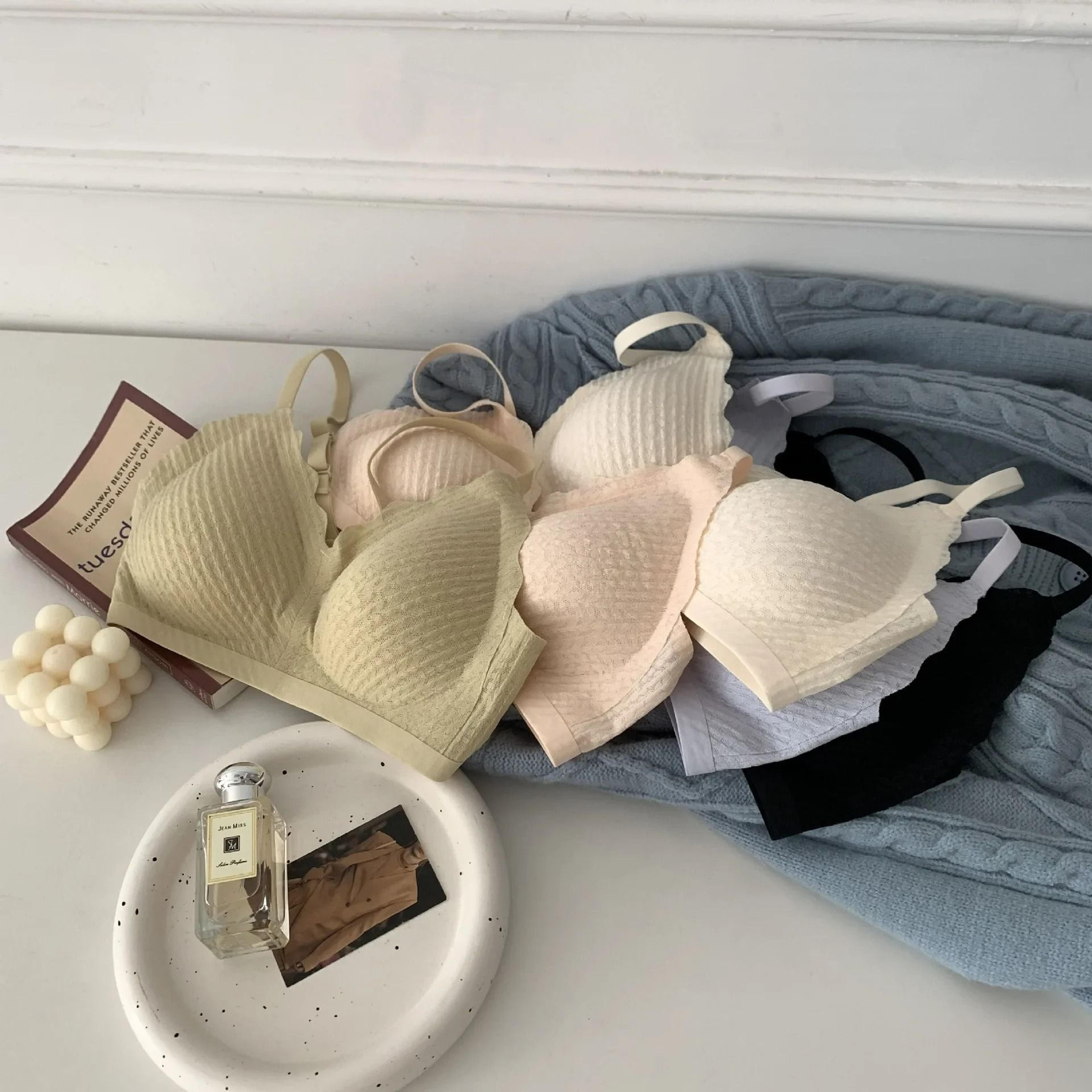 Seamless Anti Sagging Support Bra For Women With Big Bust Comfortable Wireless Lift 1