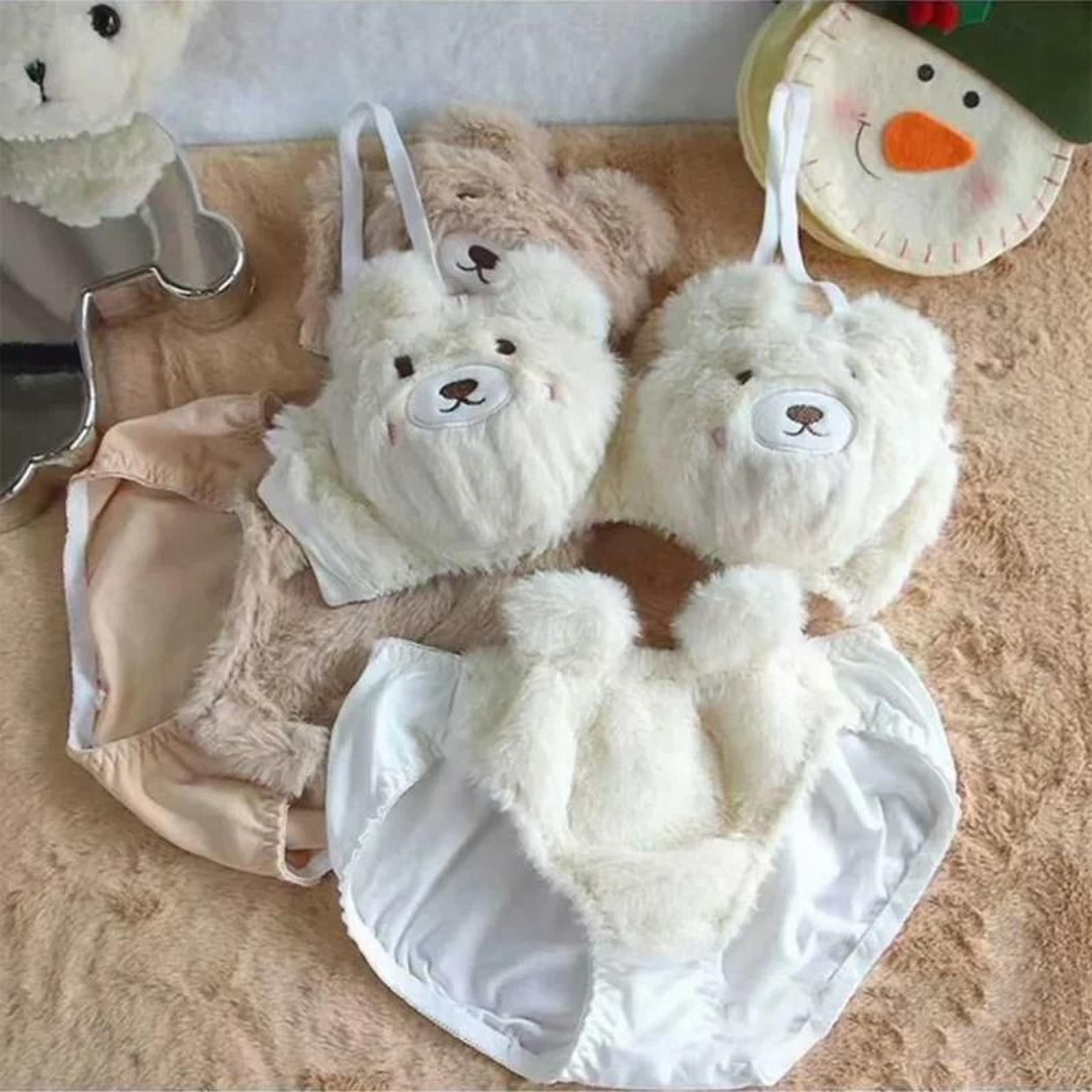 Soft Cute Bear Japanese Style Lingerie Bra For Women 1
