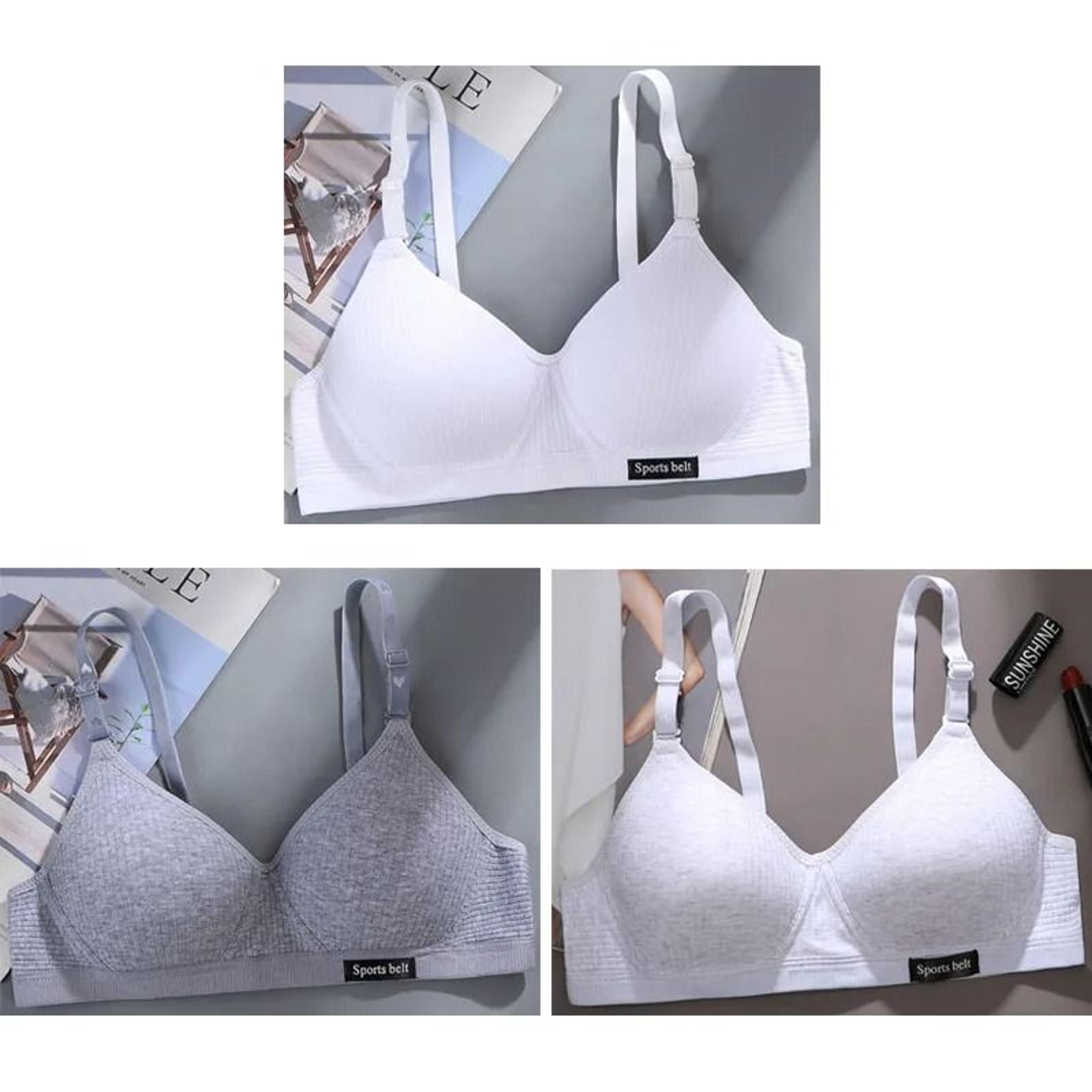 Seamless Wireless Push Up Bra Set For Girls And Women 11