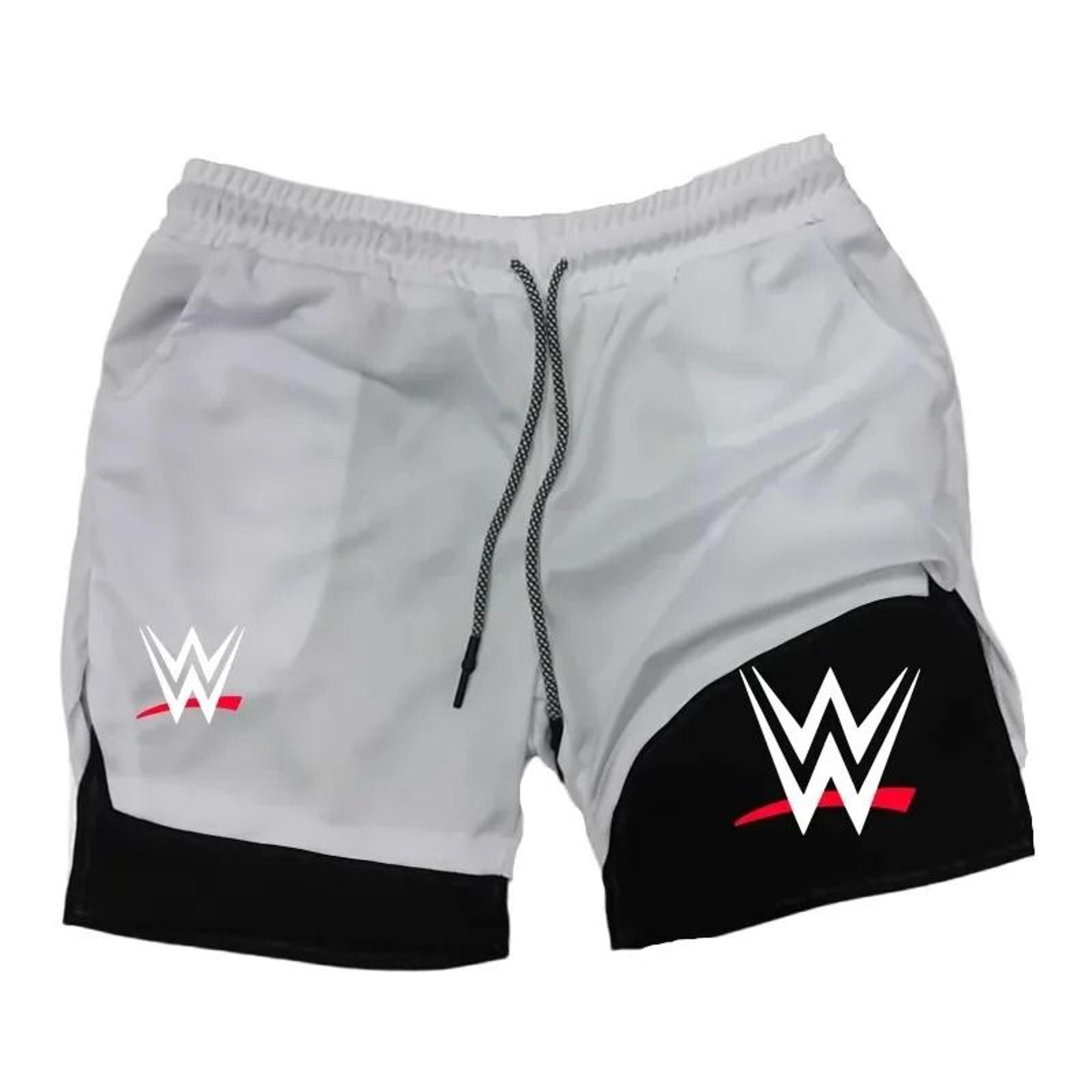 Mens Two In One Performance Running Shorts With Phone Pocket And Towel Ring 5