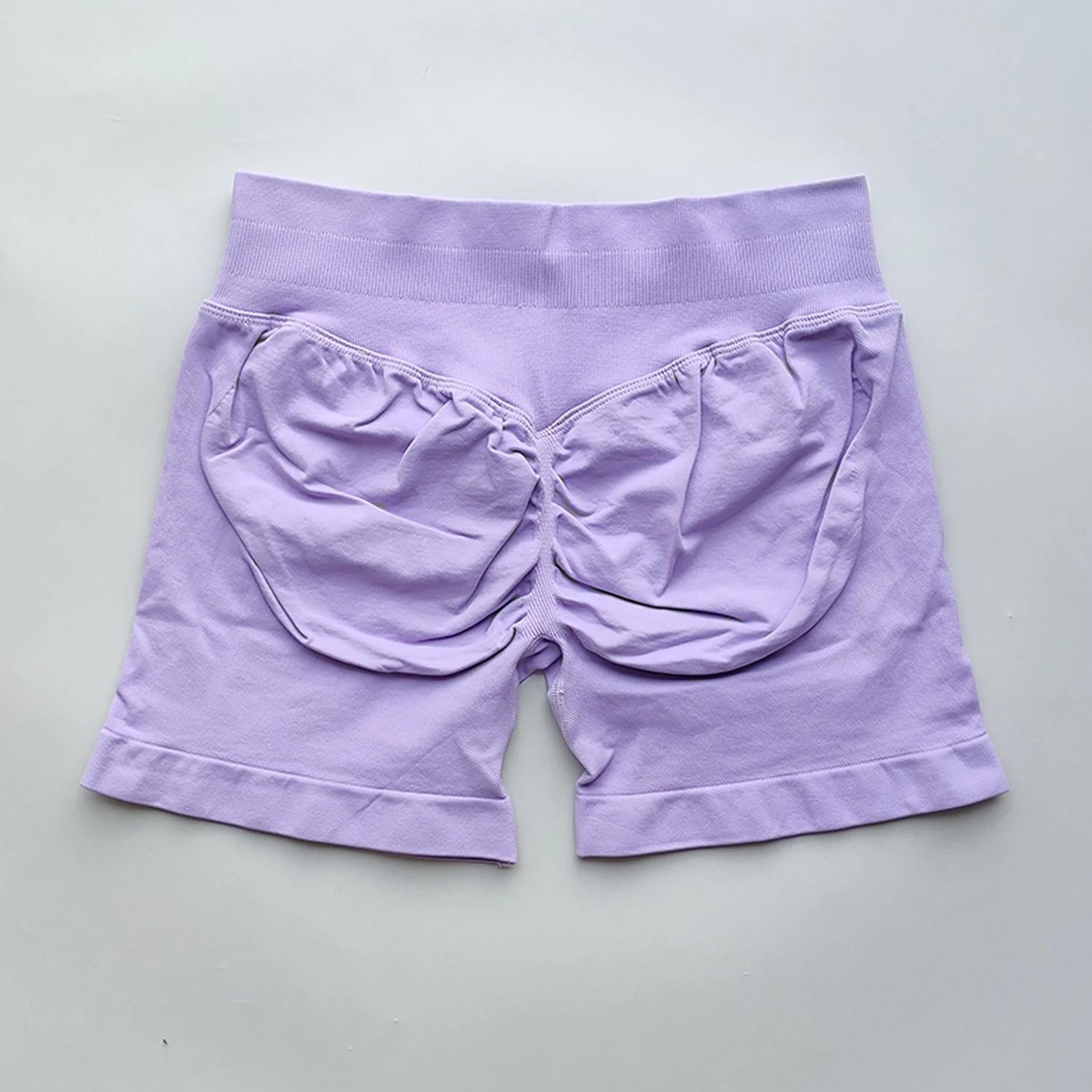 Womens Ribbed Scrunch Butt Gym Shorts With Low Waist Fit For Workout And Running 18