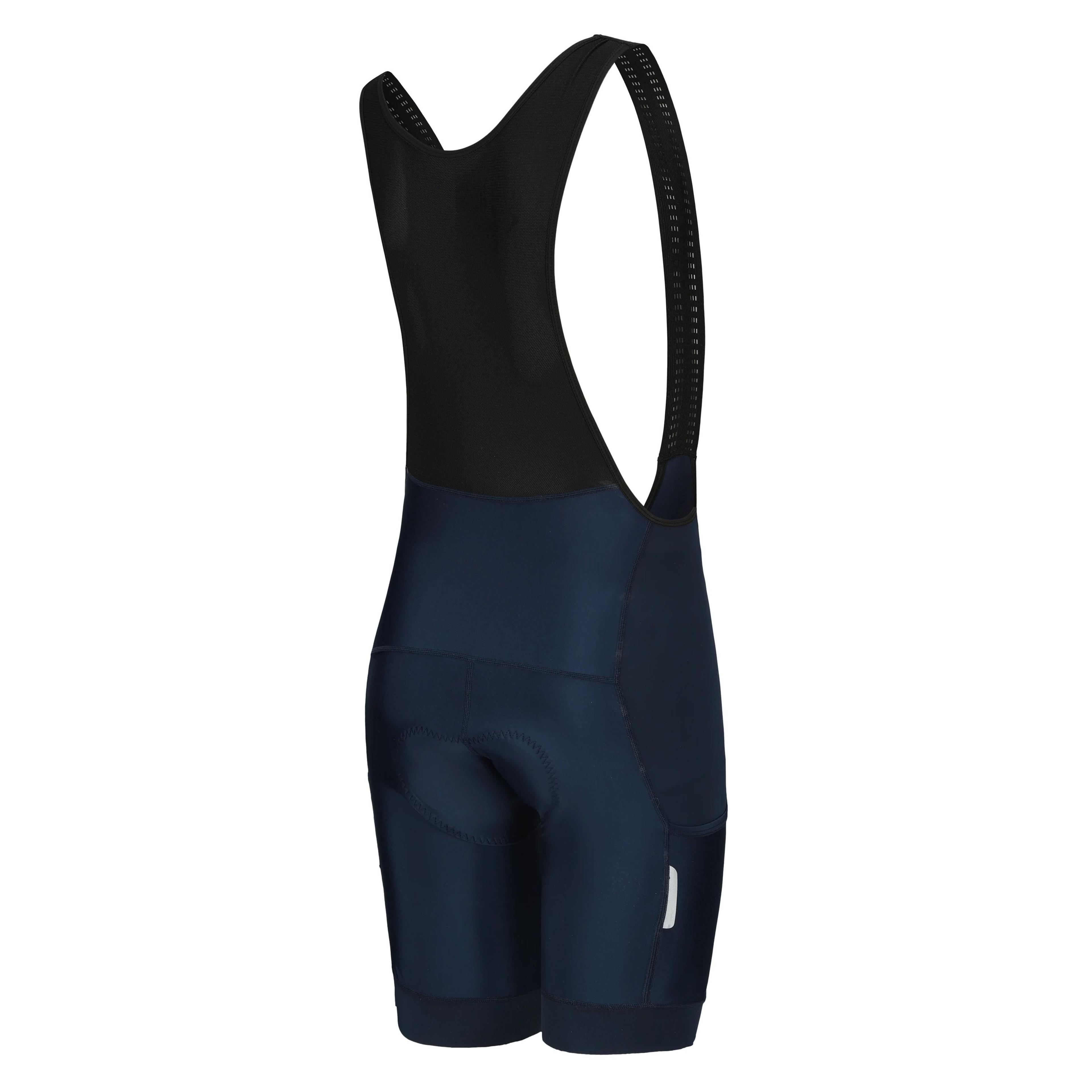 Mens Long Distance Cycling Bib Shorts With Italy Pad And Dual Pockets For Road And MTB 2