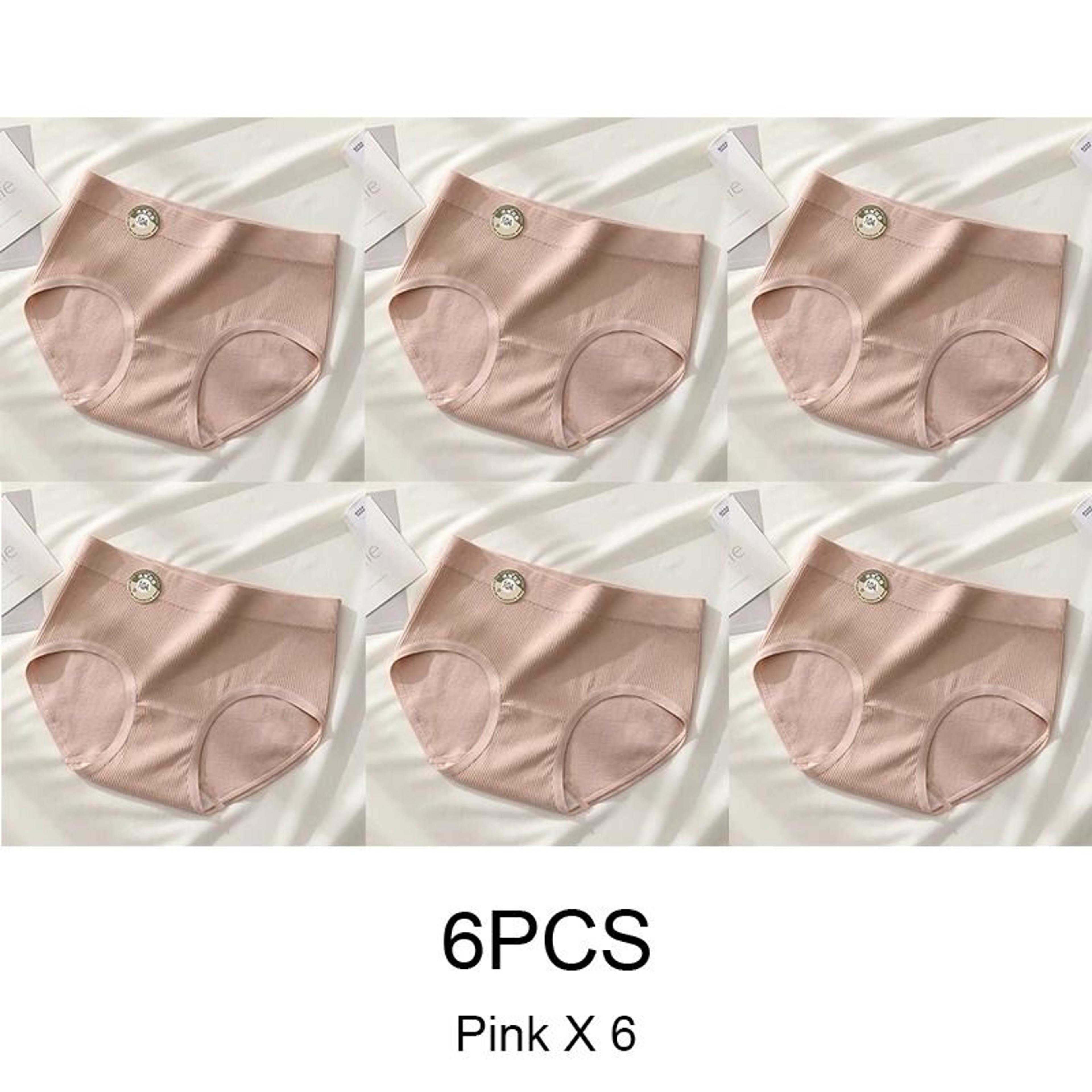 Seamless Sports Style Panties Set For Women Soft Stretch Solid Briefs 11