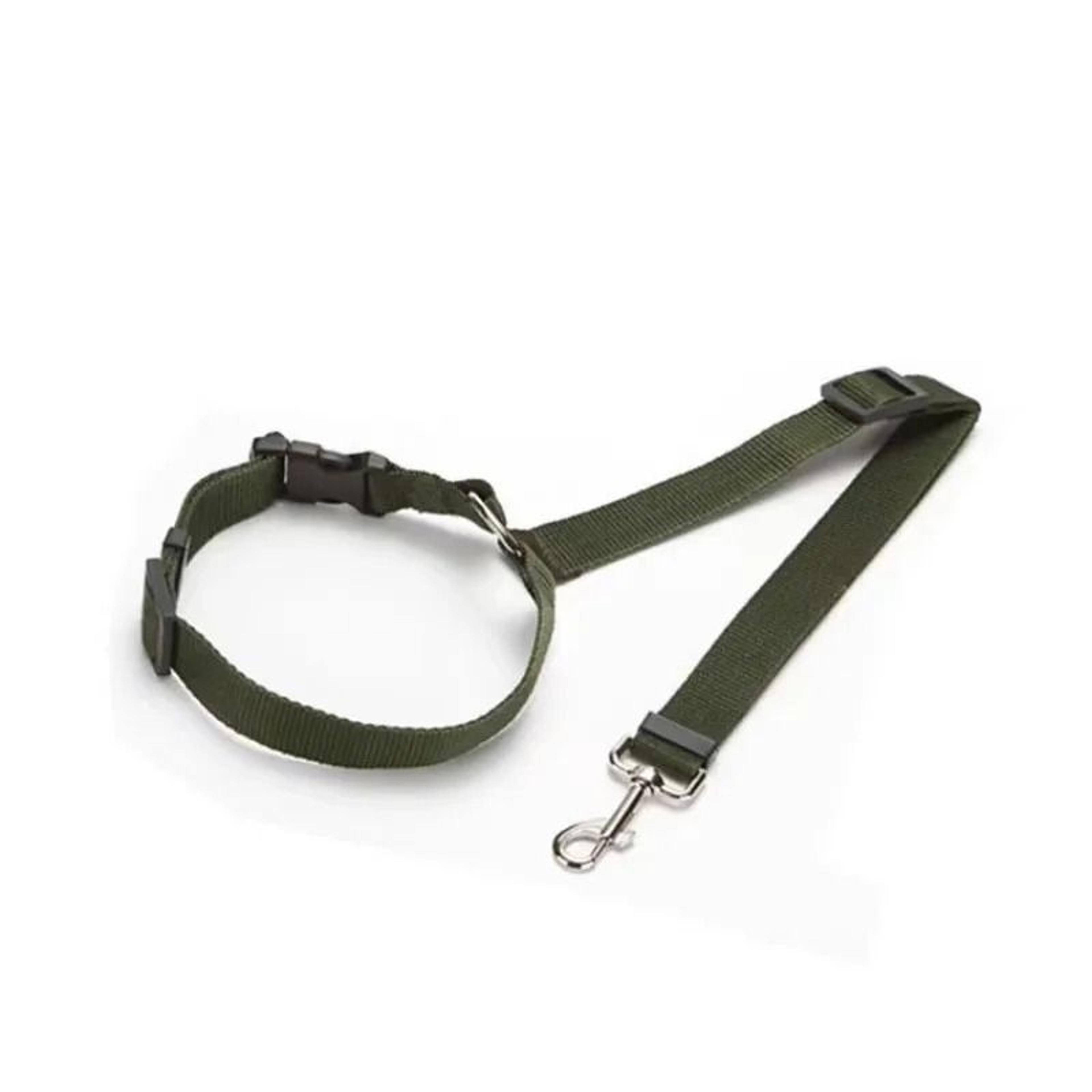 Adjustable Dog Car Seat Belt Nylon Leash Two In One Safety Harness 3