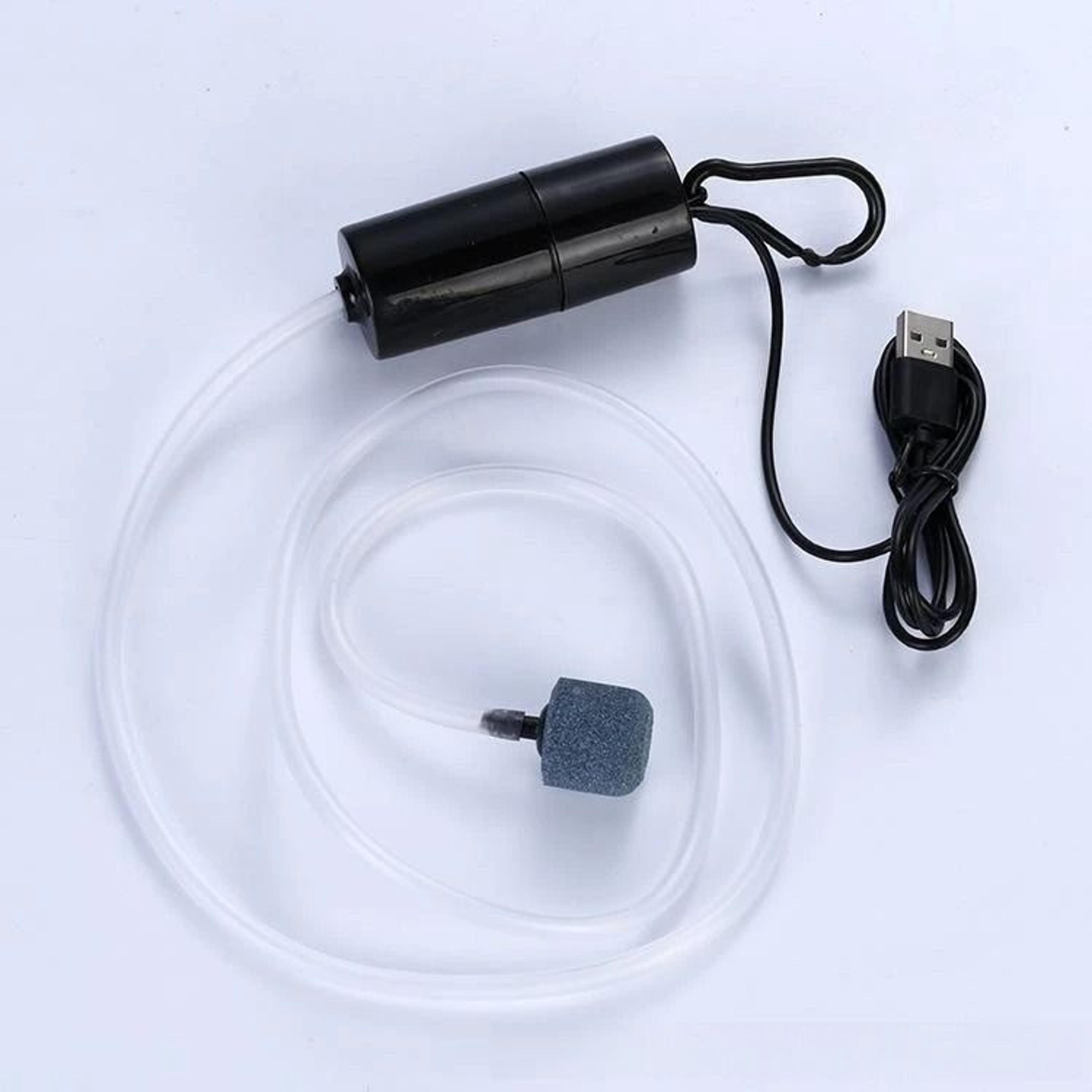 USB Aquarium Air Pump Mini Oxygenator Silent Aerator For Fish Tank 7