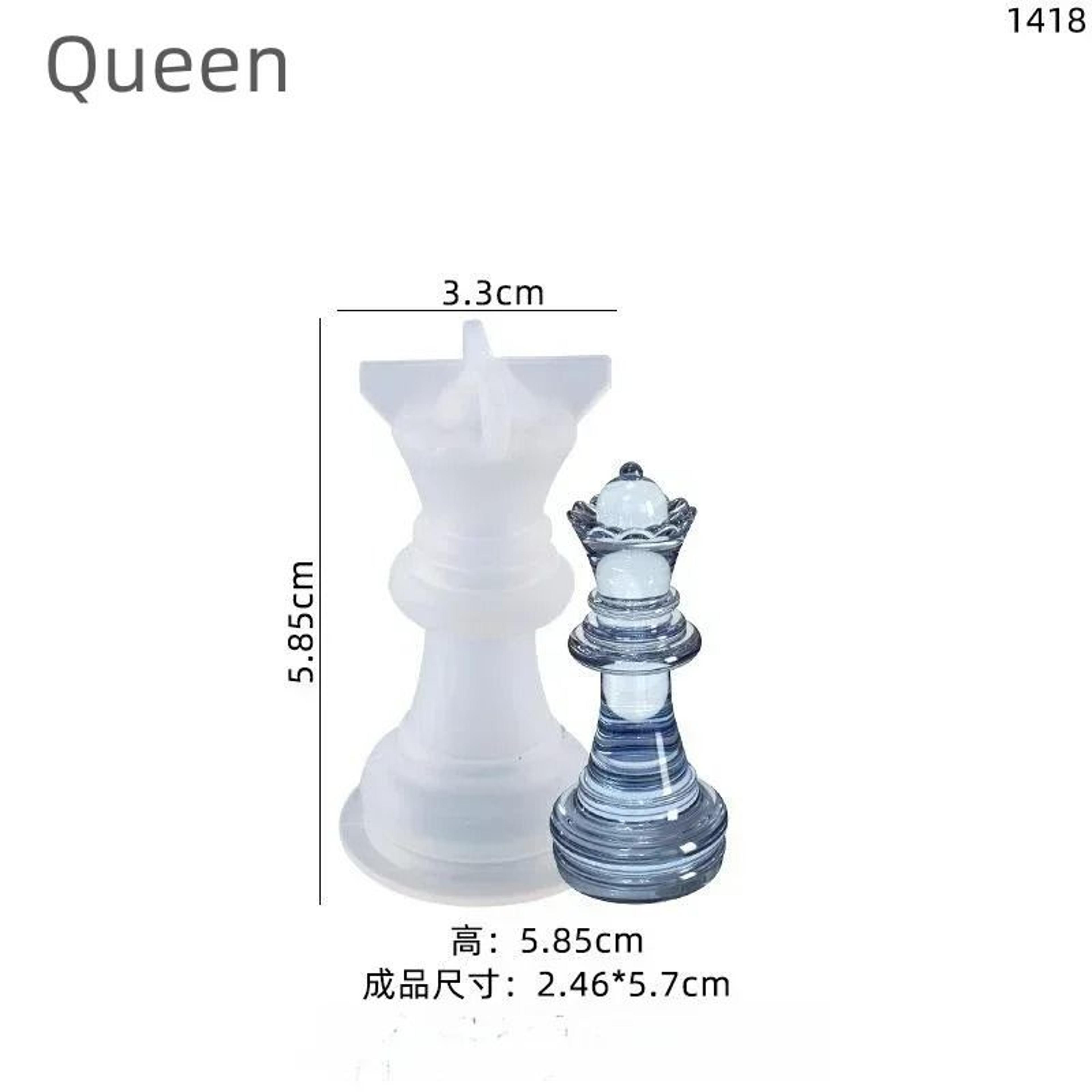 Silicone Chess Mold For DIY Epoxy Resin Casting Handmade Crafts 6