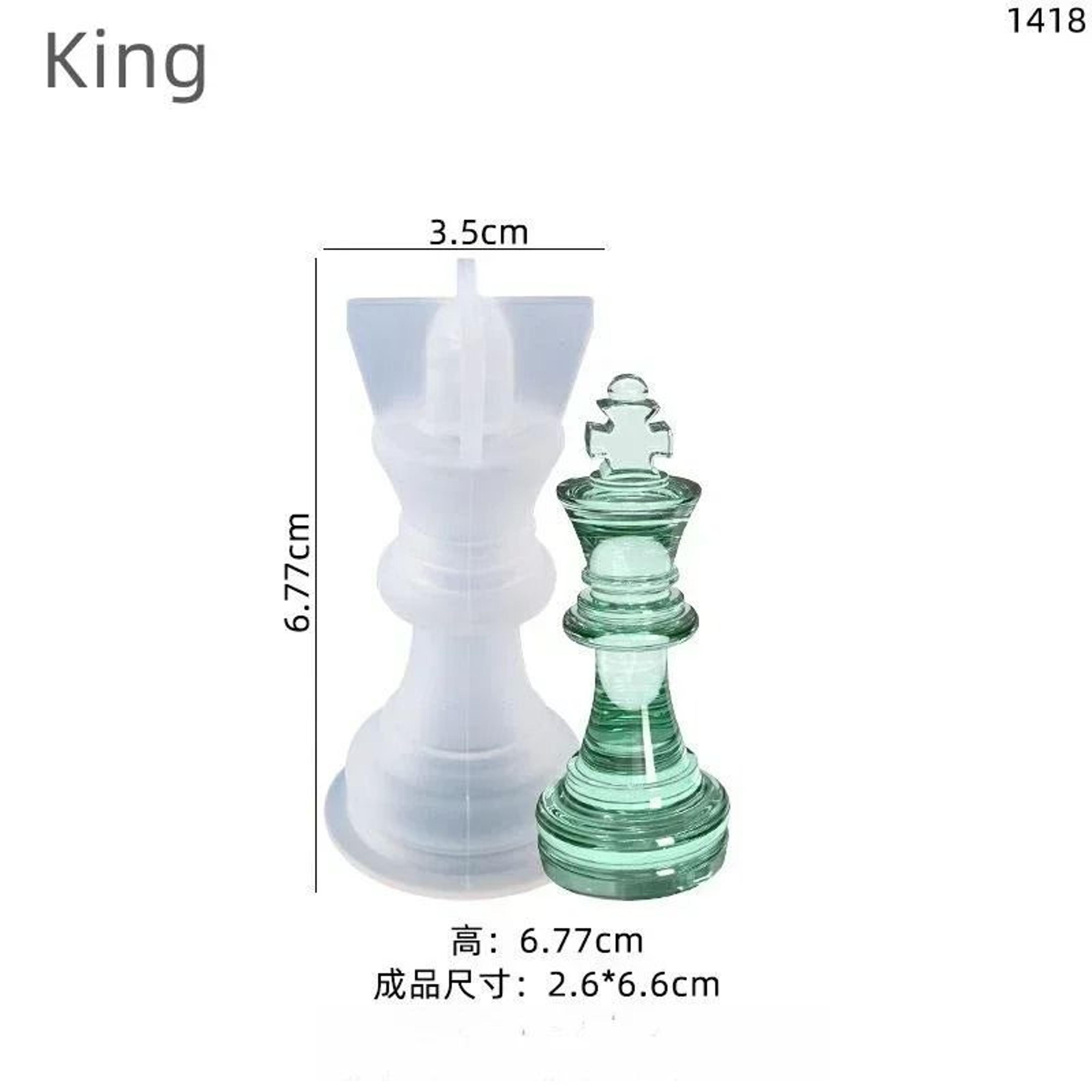 Silicone Chess Mold For DIY Epoxy Resin Casting Handmade Crafts 7