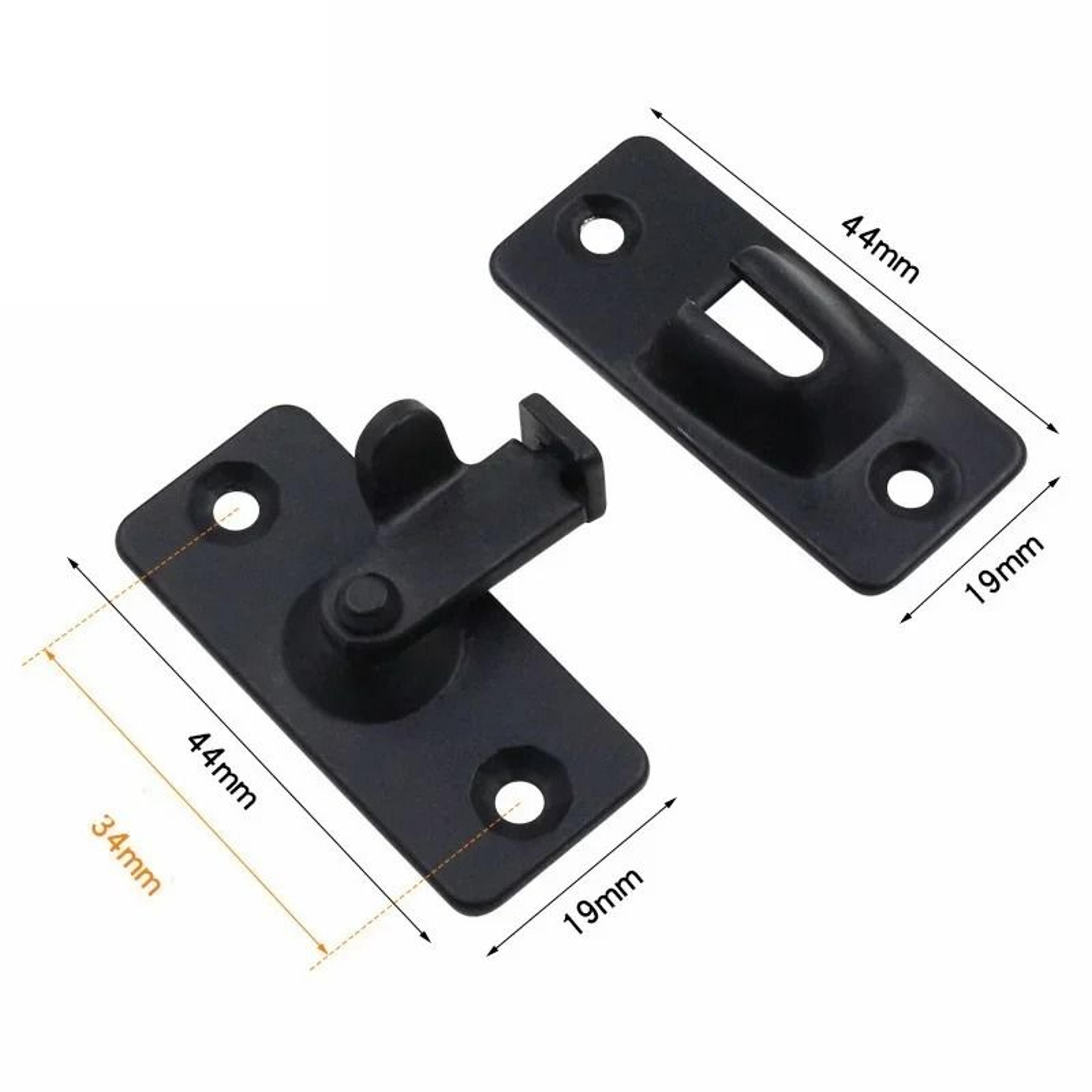 90 Degree Door Latch Stainless Steel Barn Door Hook Lock Hardware 7